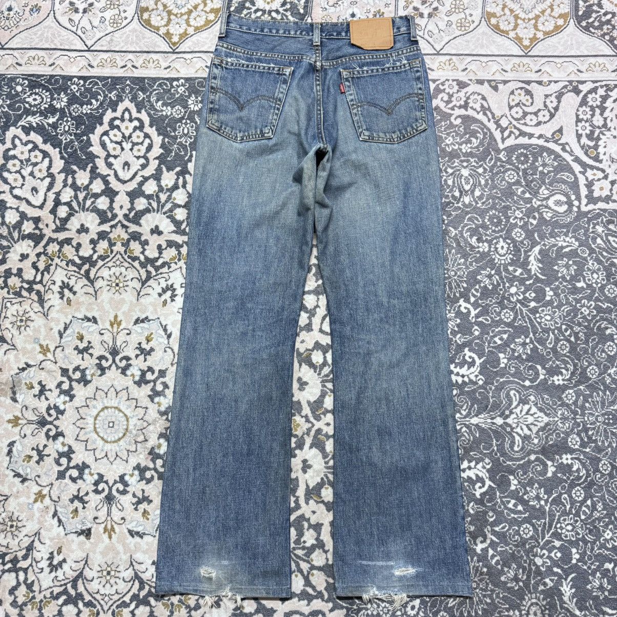 Levi's Vintage Levis 517 Flare Jeans Hedi Slimane Size US 30 / EU 46 - 10 Thumbnail