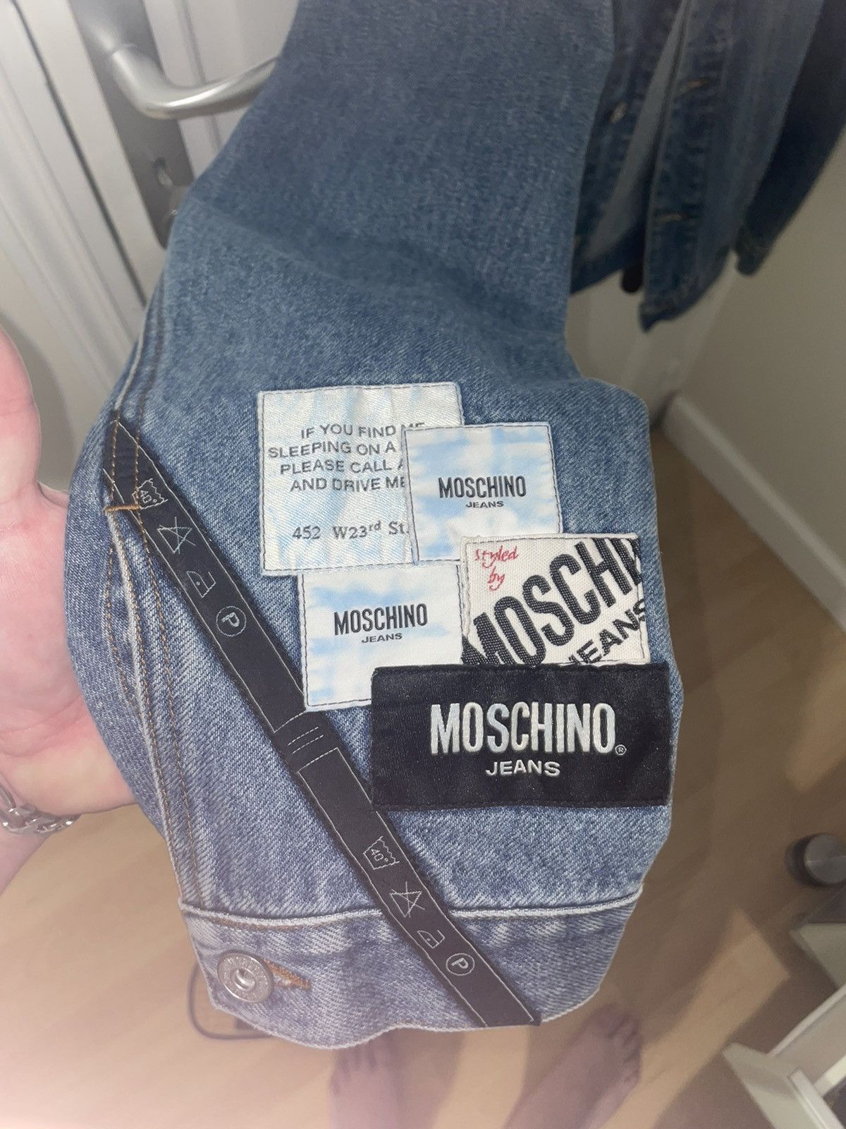 Moschino Moschino Jacket collector patch Size US L / EU 52-54 / 3 - 3 Thumbnail
