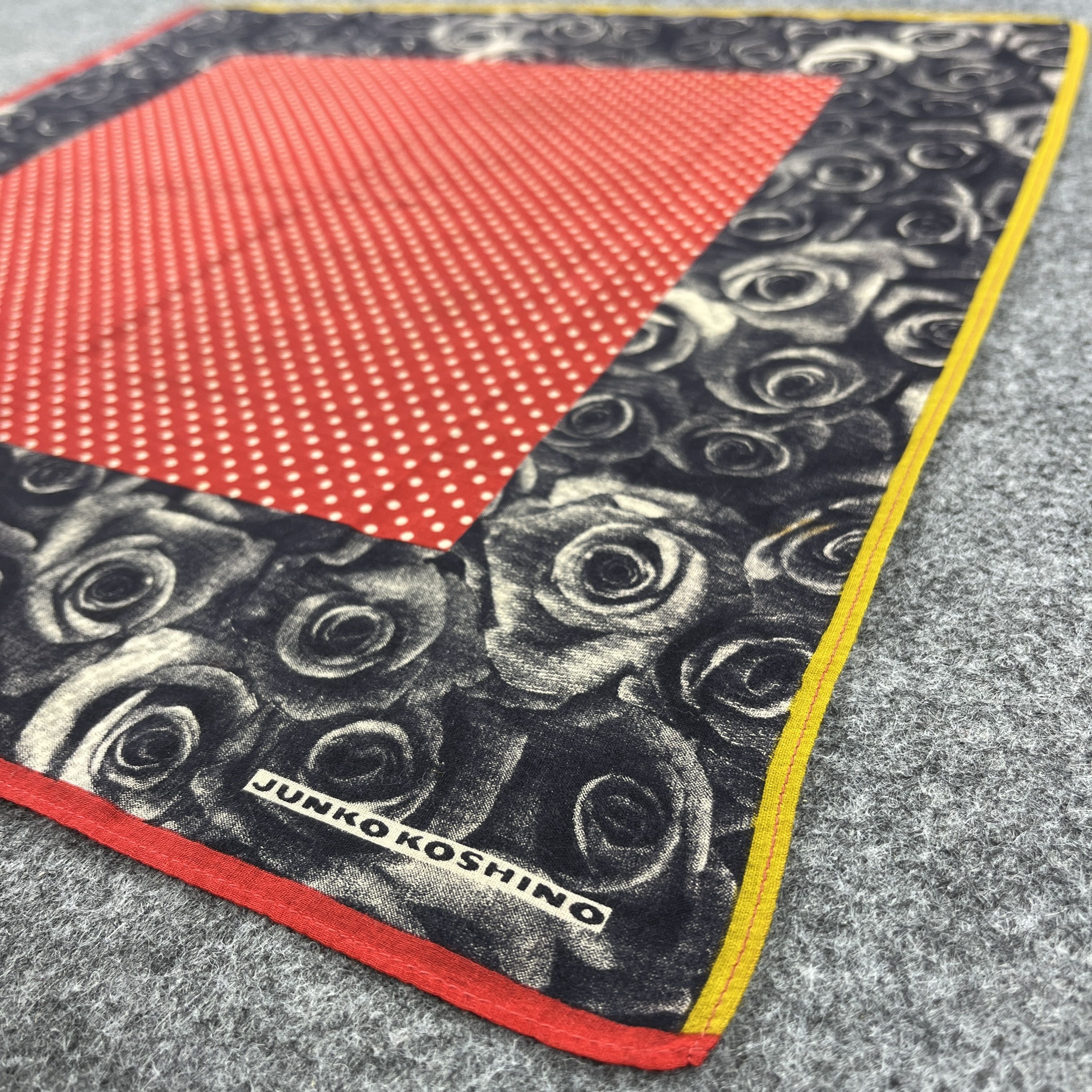 Japanese Brand Junko Koshino Handkerchief / Bandana / Neckerchief B645 Size ONE SIZE - 5 Thumbnail