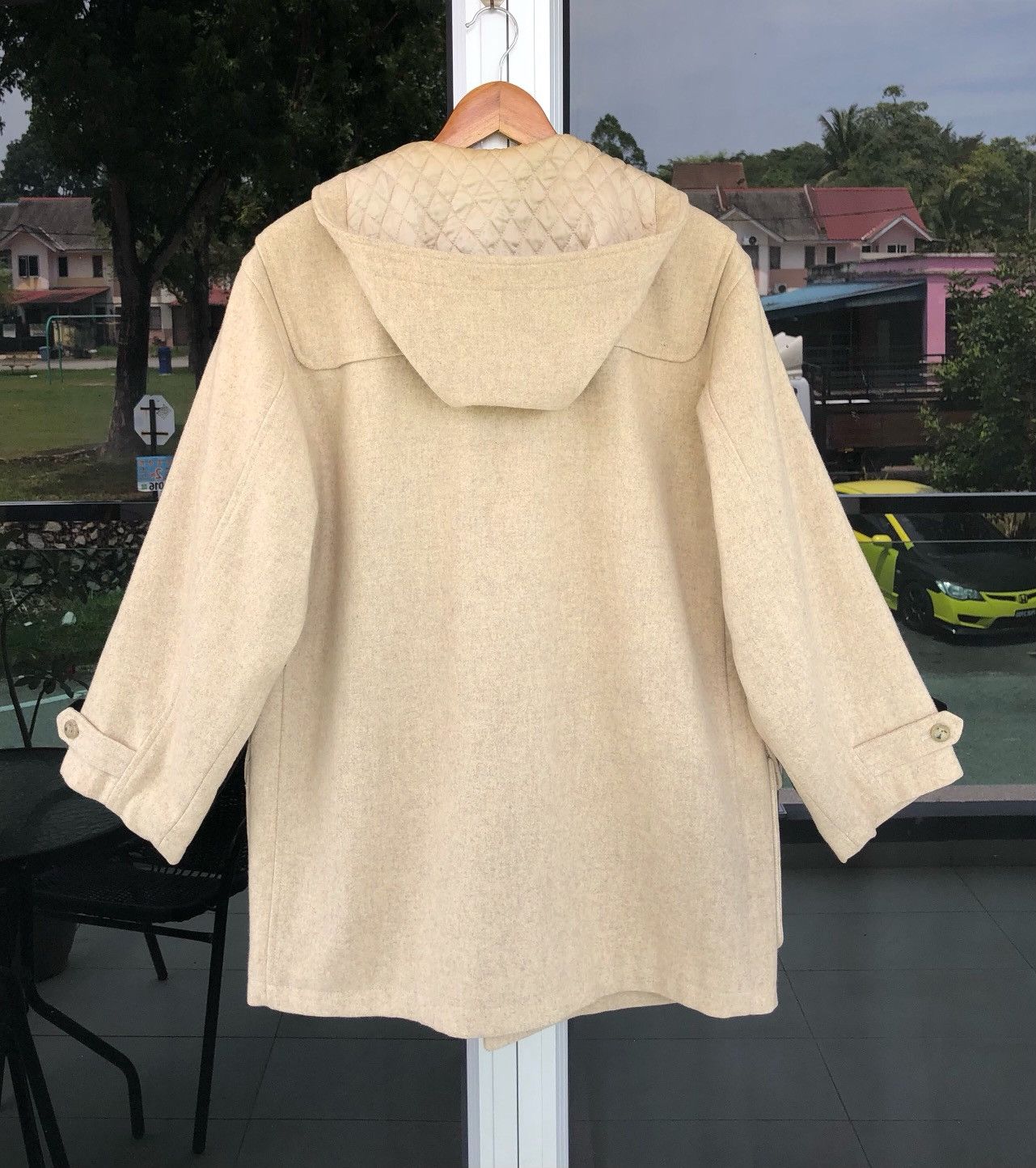 Japanese Brand Vintage A.O. Atsuki Onishi Wool Duffer Hoodie Jacket Size US M / EU 48-50 / 2 - 2 Thumbnail