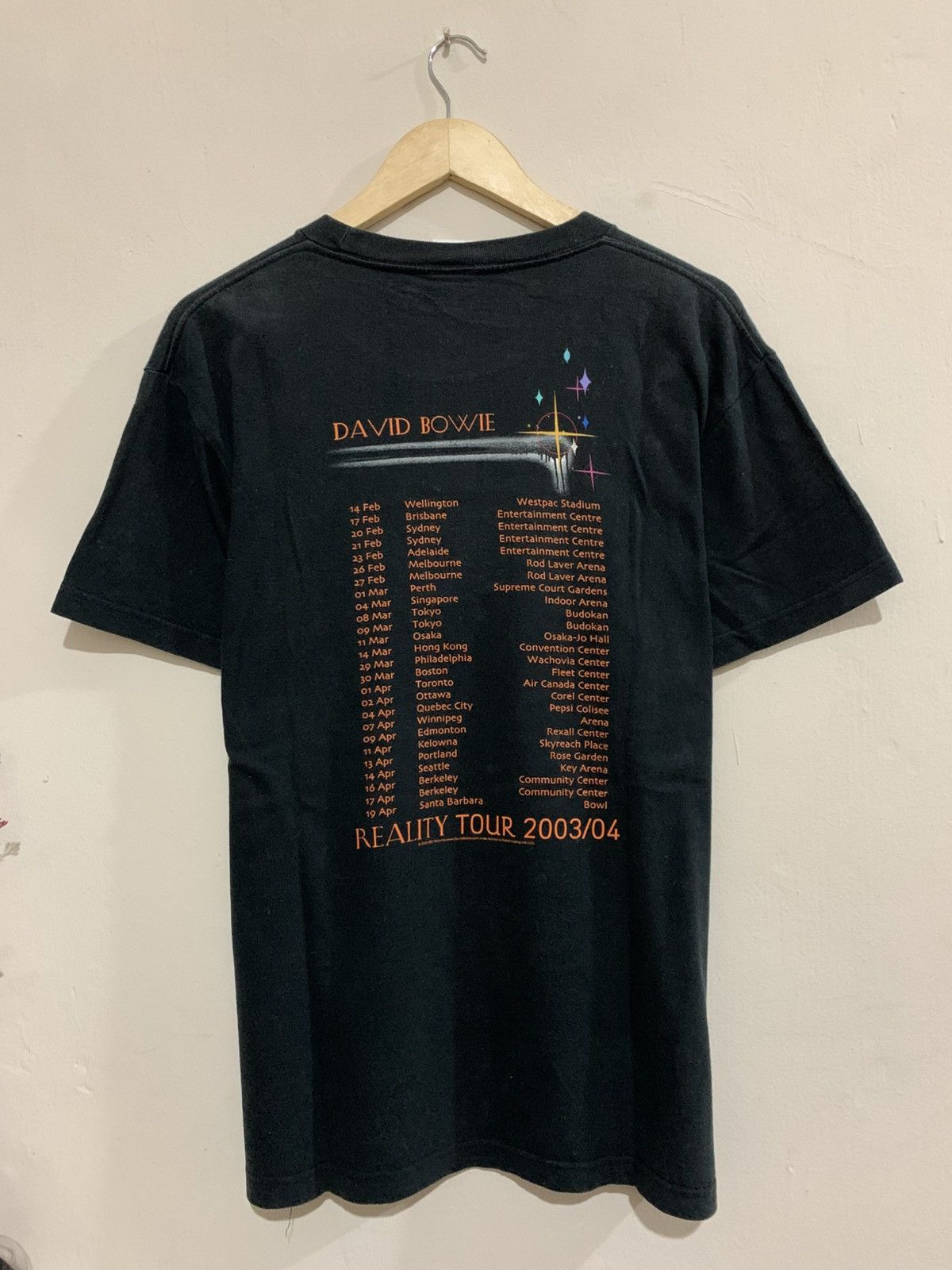 Band Tees Vintage 2003 David Bowie Reality Tour band tee shirt Size US L / EU 52-54 / 3 - 3 Thumbnail