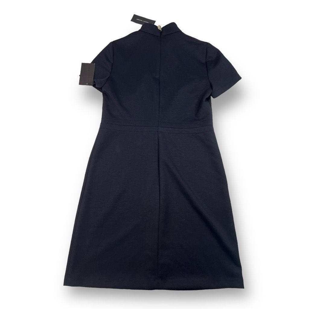 Tommy Hilfiger Tommy Hilfiger High Neck Navy Blue Dress Size 6 Size M / US 6-8 / IT 42-44 - 4 Thumbnail