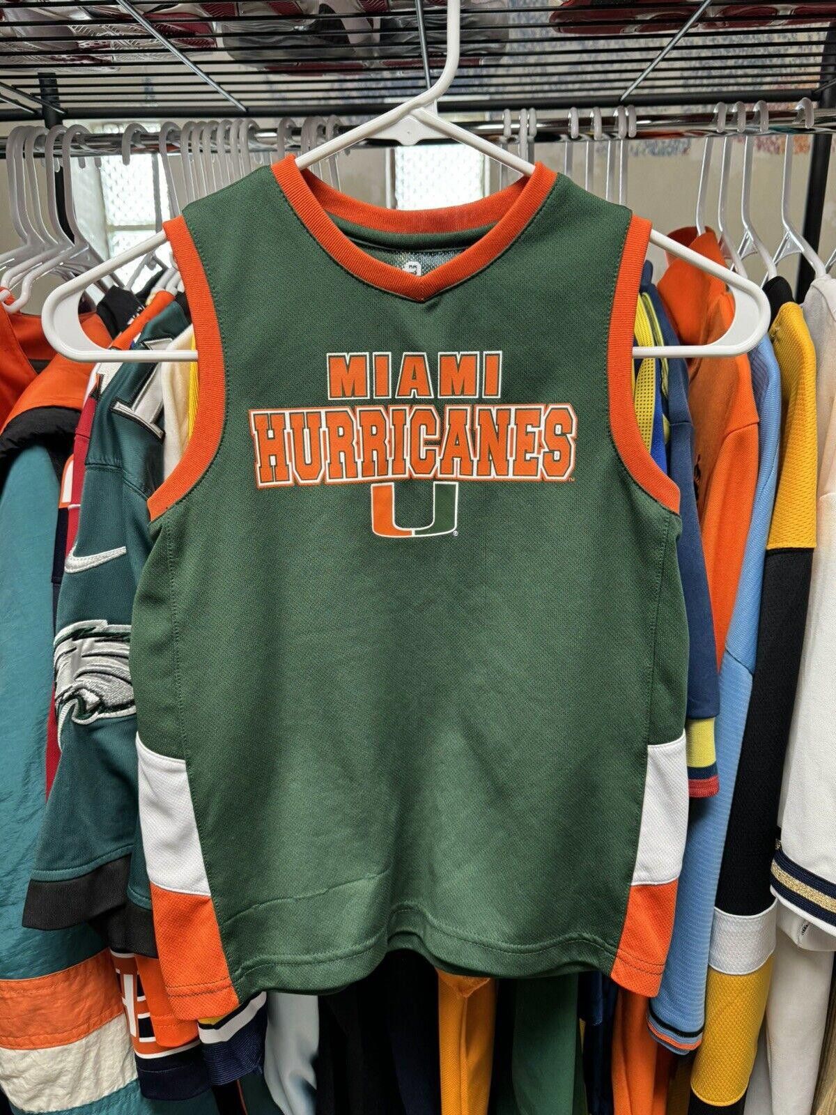 NCAA NCAA Miami Hurricanes Basketball Jersey Size XS / US 0-2 / IT 36-38 - 1 Thumbnail