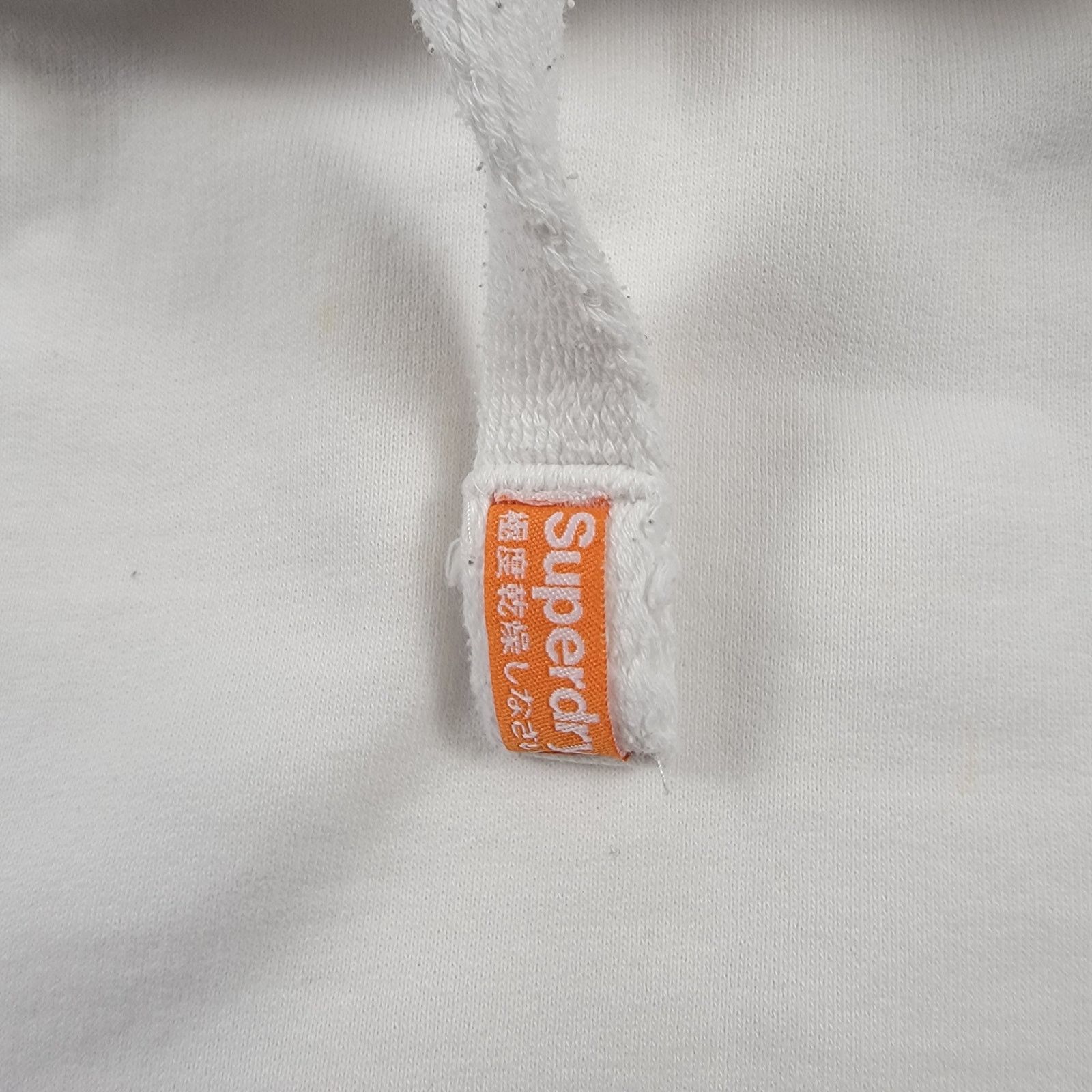 Superdry SuperDry Orange Label Hoodie White Sz S (545) Size US S / EU 44-46 / 1 - 10 Thumbnail