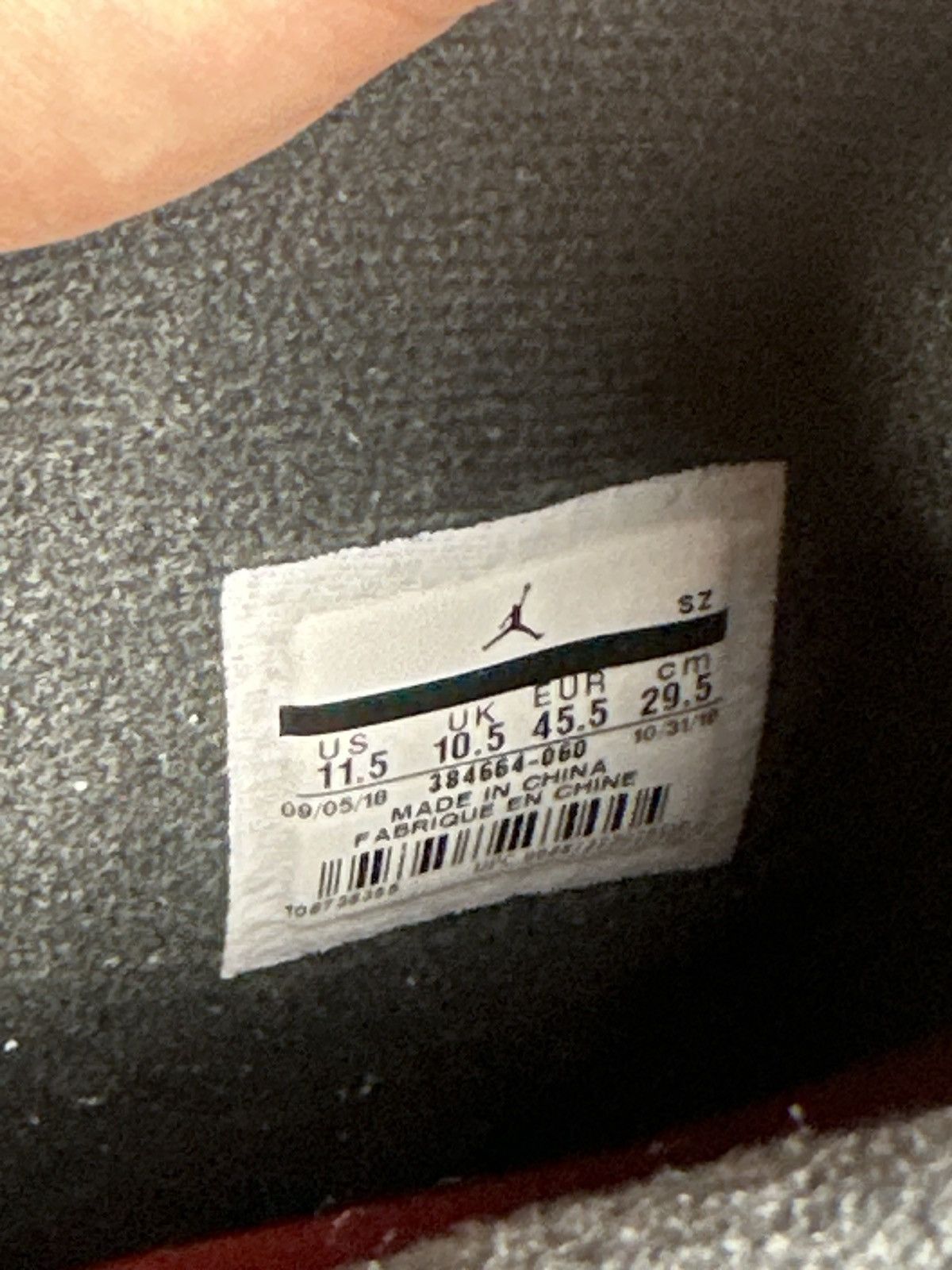 Jordan Brand Air Jordan 6 Infrared 2019 Size US 11.5 / EU 44-45 - 6 Thumbnail