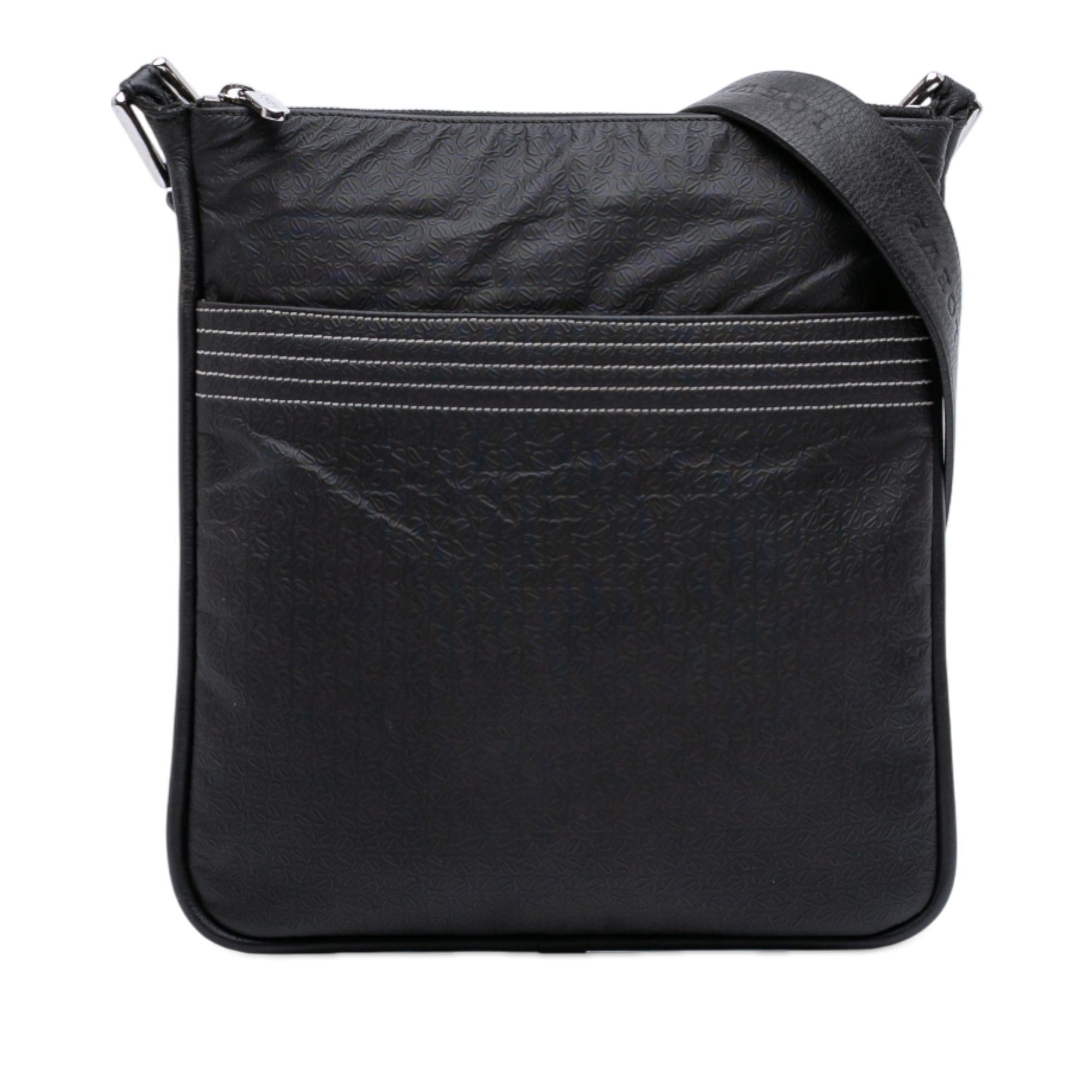Loewe Embossed Anagram Coated Canvas Repeat Crossbody Size ONE SIZE - 1 Thumbnail