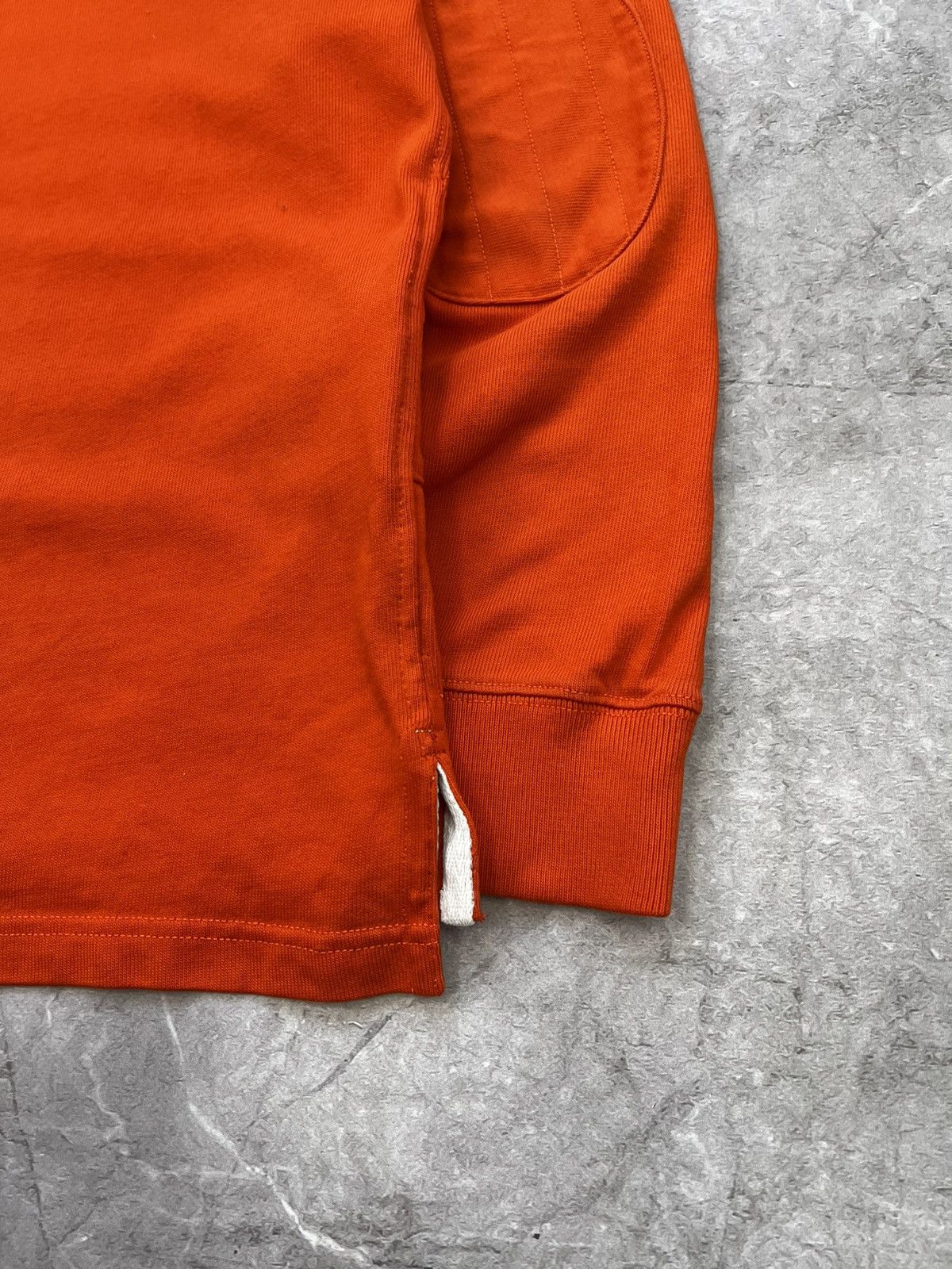 Polo Ralph Lauren × Vintage VINTAGE POLO RAPLPH ORANGE HEAVY RUGBY LONG SLEEVE Size US M / EU 48-50 / 2 - 10 Thumbnail