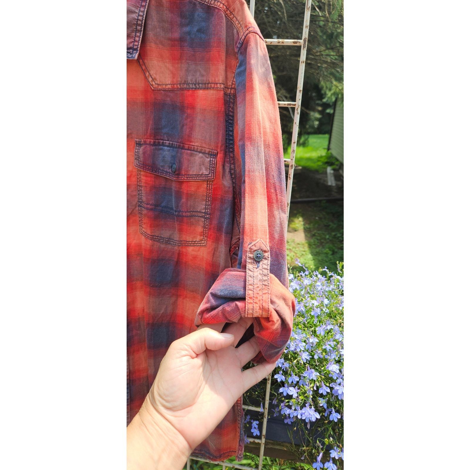 Decree Men's Tops Cotton Button Down Men's Top ~ Get Ready for Fall Size US XL / EU 56 / 4 - 3 Thumbnail