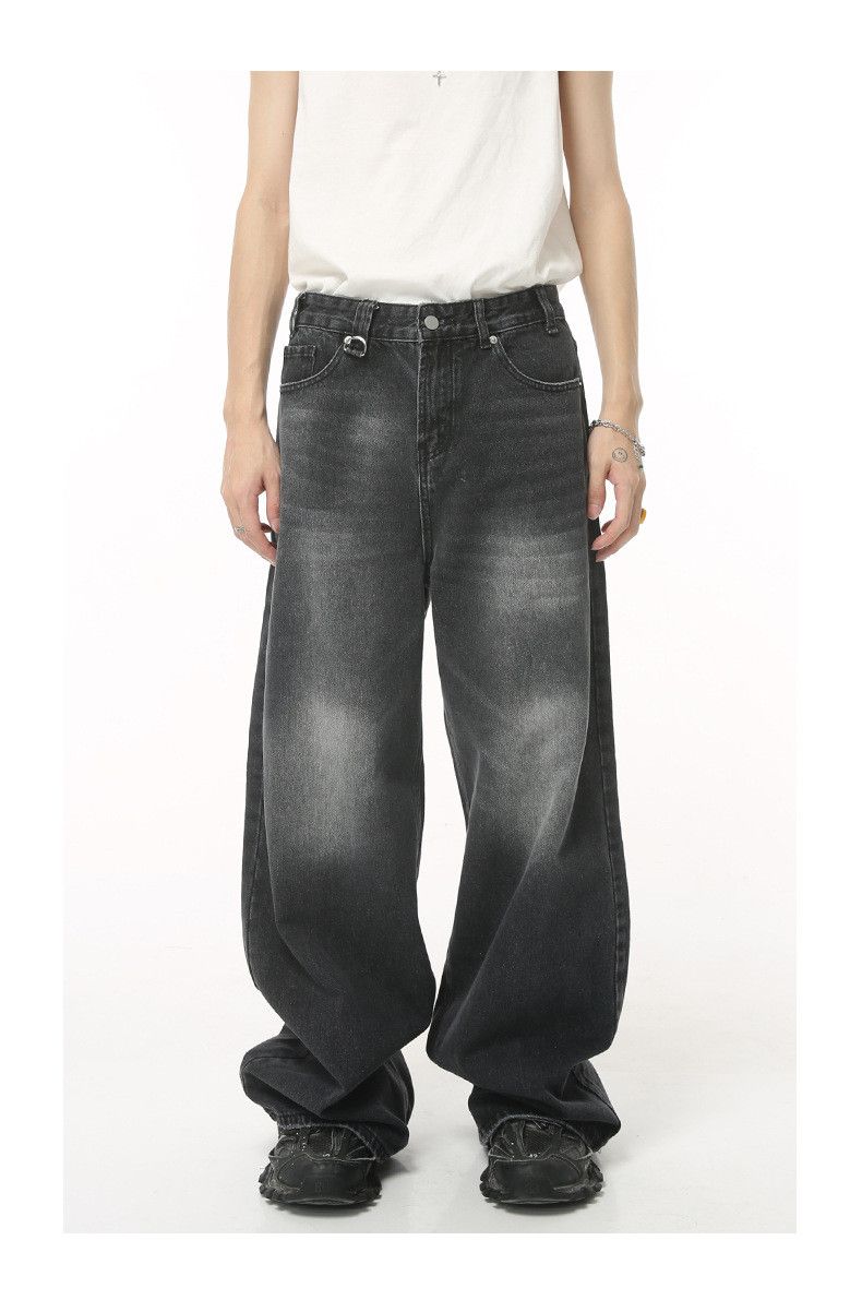 Japanese Brand × Jean Vintage wide-leg loose washed jeans Size US 32 / EU 48 - 2 Thumbnail