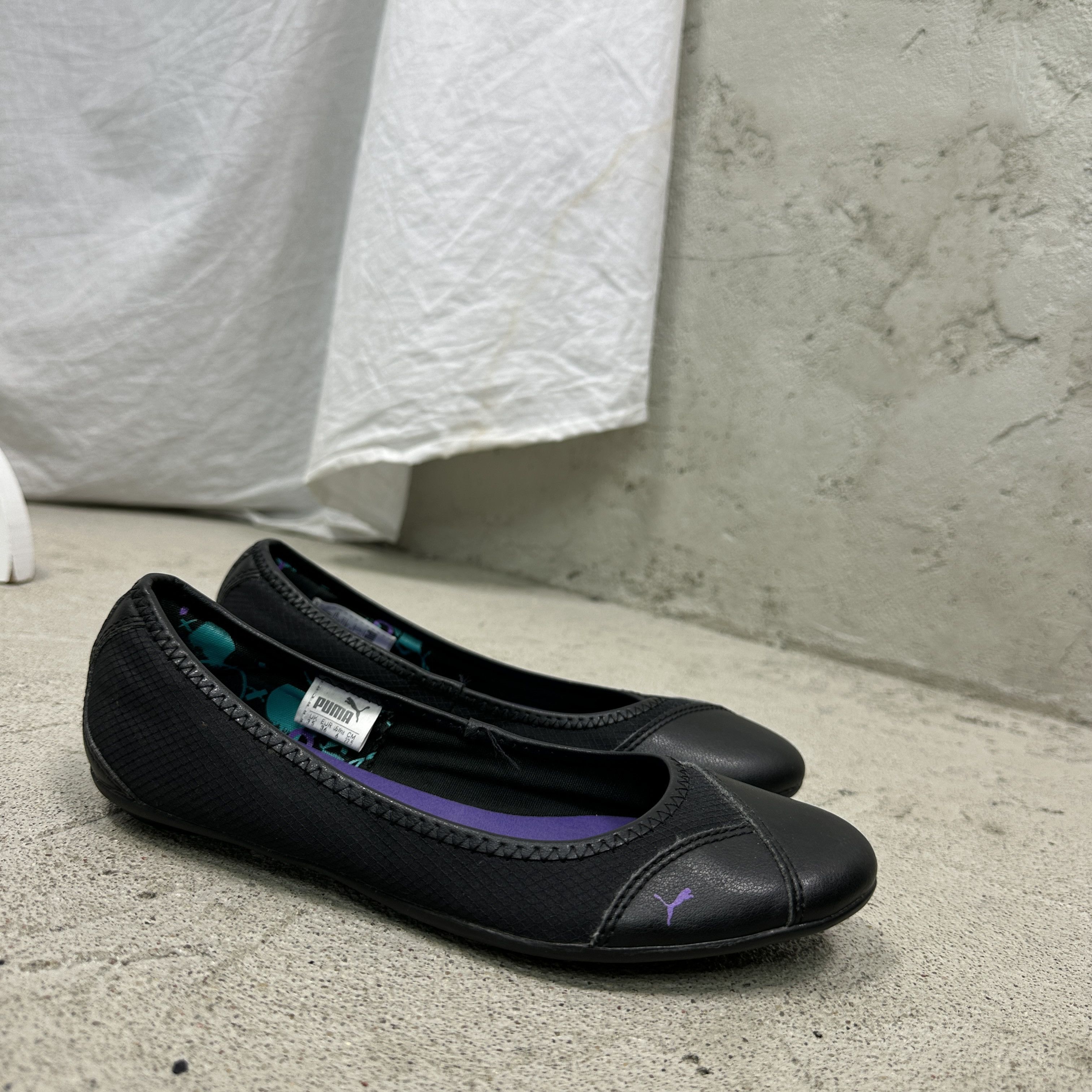 Puma Vintage Sporty Streetwear Puma Ballet Flats Y2K Size US 5 / IT 35 - 4 Thumbnail