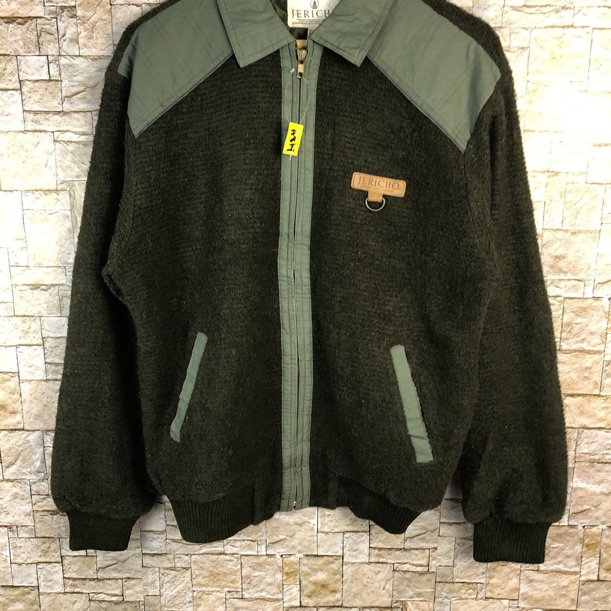 Japanese Brand Jericho vintage mohair Green Jacket #A814 Size US L / EU 52-54 / 3 - 3 Thumbnail