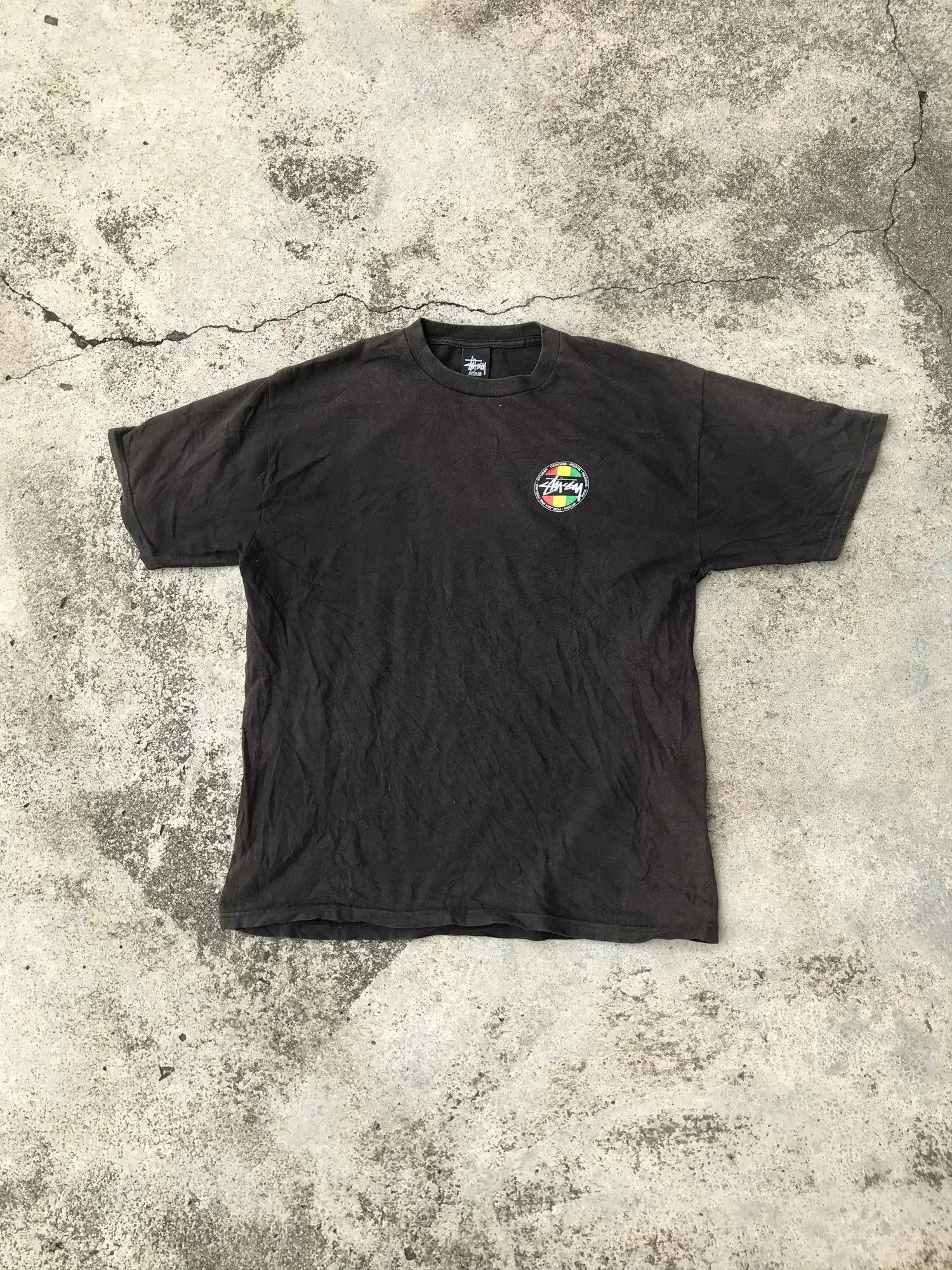 Bob Marley × Stussy Stussy Rasta Sun Faded Tee Size US M / EU 48-50 / 2 - 4 Thumbnail