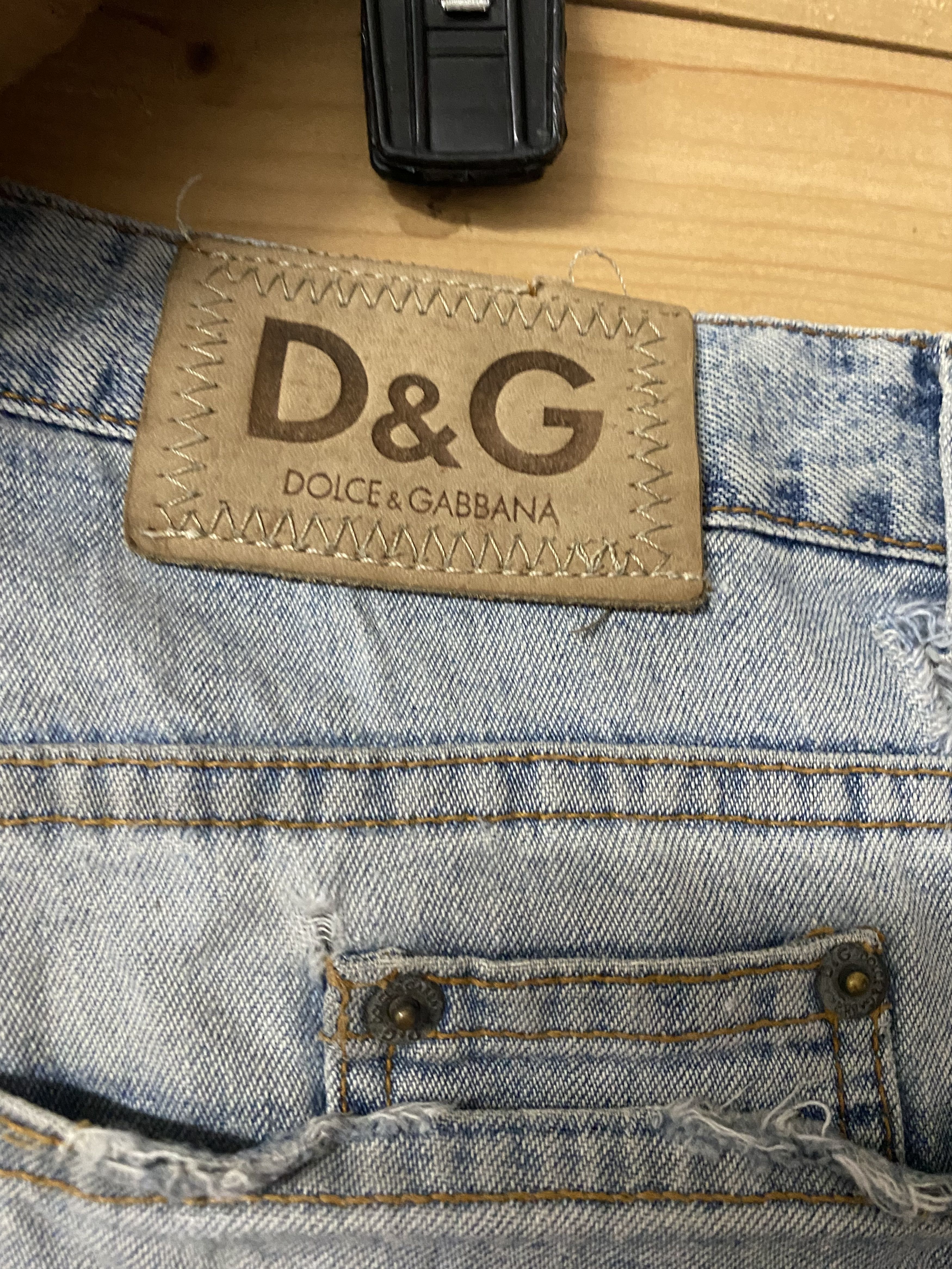 Dolce & Gabbana Vintage DOLCE & GABBANA distressed denim Size US 34 / EU 50 - 9 Thumbnail