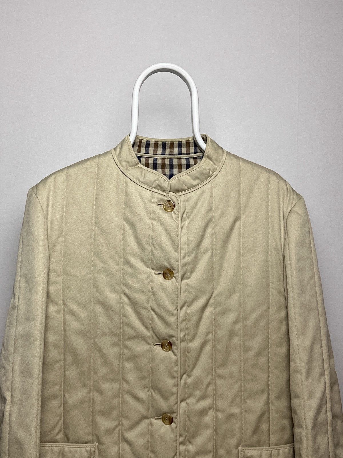 Aquascutum Aquascutum Showerproof Padded Quilted Jacket House Check Size XL / US 12-14 / IT 48-50 - 2 Thumbnail