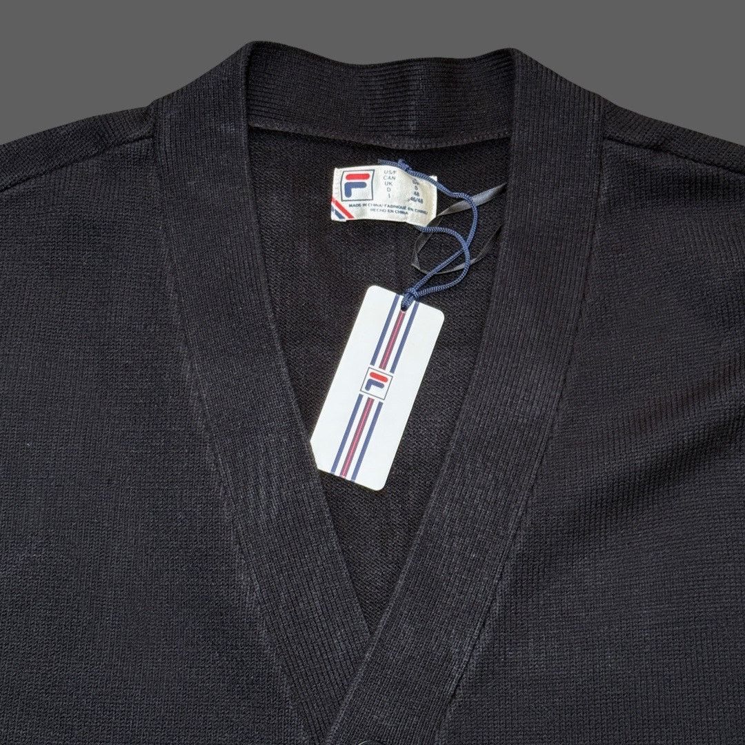 Fila Fila Casa Baseline Cardigan Black Size Men S NWT $150 Size US S / EU 44-46 / 1 - 3 Thumbnail