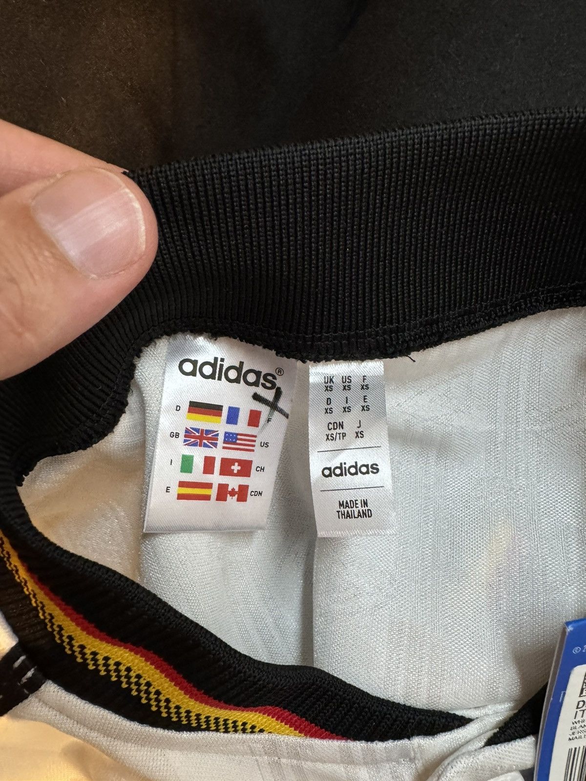 Adidas NWOT Vintage 1996 ADIDAS Germany White Soccer Jersey Size XS Size US XS / EU 42 / 0 - 6 Thumbnail