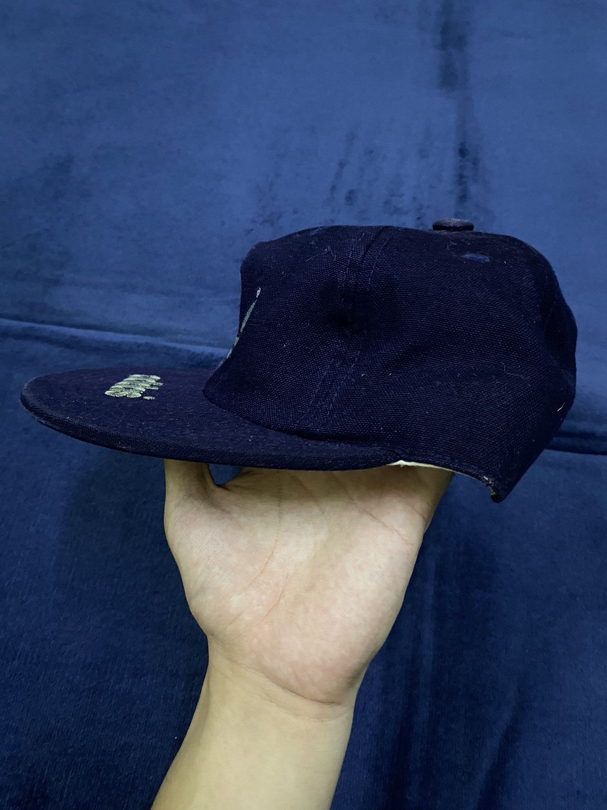Adidas × Vintage Vintage 80s Adidas Trefoil Cap Size ONE SIZE - 2 Thumbnail