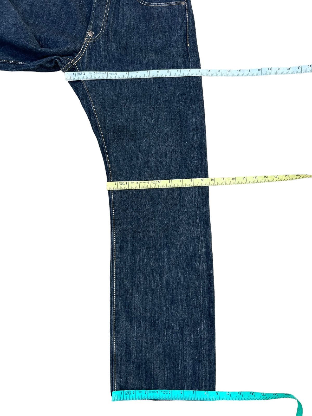 Nepenthes Cootie Japan Thick Denim Selvedge Jeans Leather Patch Size US 32 / EU 48 - 4 Thumbnail