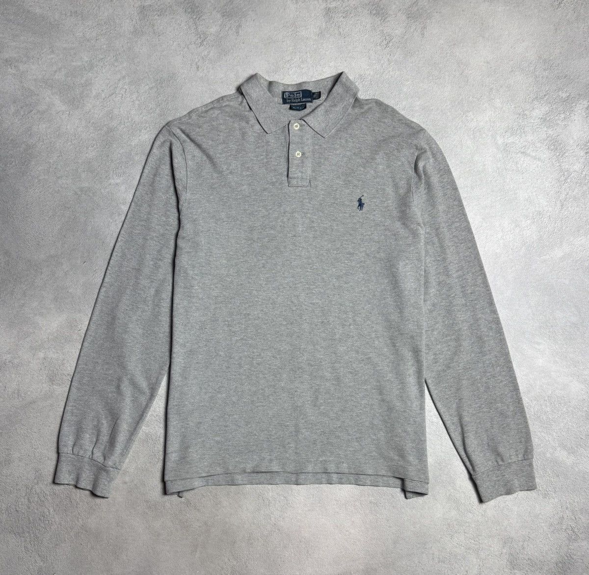 Polo Ralph Lauren Polo Ralph Lauren Vintage Polo Shirt Long Sleeve Small Pony Size US XL / EU 56 / 4 - 1 Thumbnail