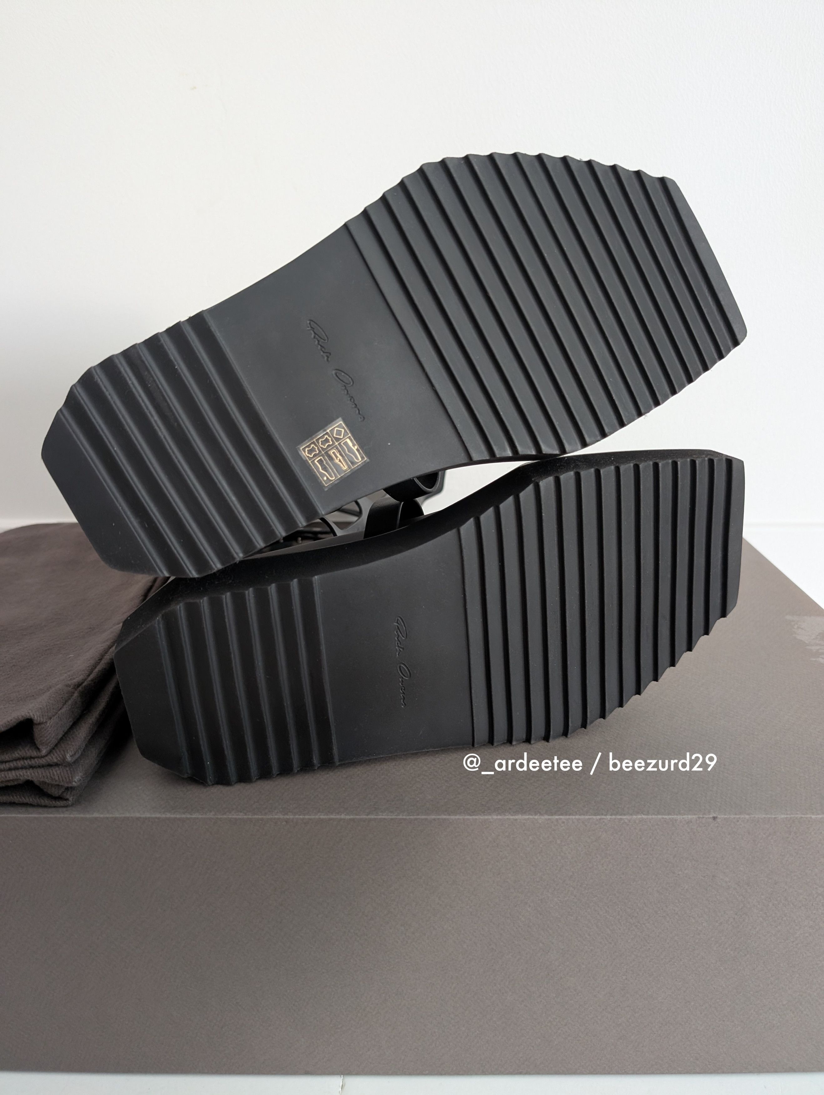 Rick Owens 💥TURBO CYCLOPS SPARTAN HIGH GLADIATOR SANDALS $3300 Size US 8 / EU 41 - 8 Thumbnail