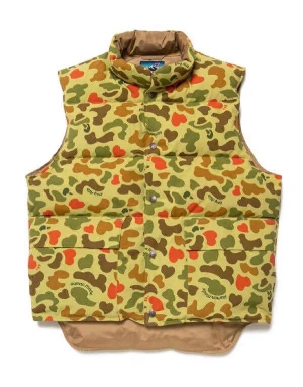 Human Made HUMAN MADE® DUCK CAMO DOWN Reversible Vest Ｑ22 Size US M / EU 48-50 / 2 - 1 Thumbnail