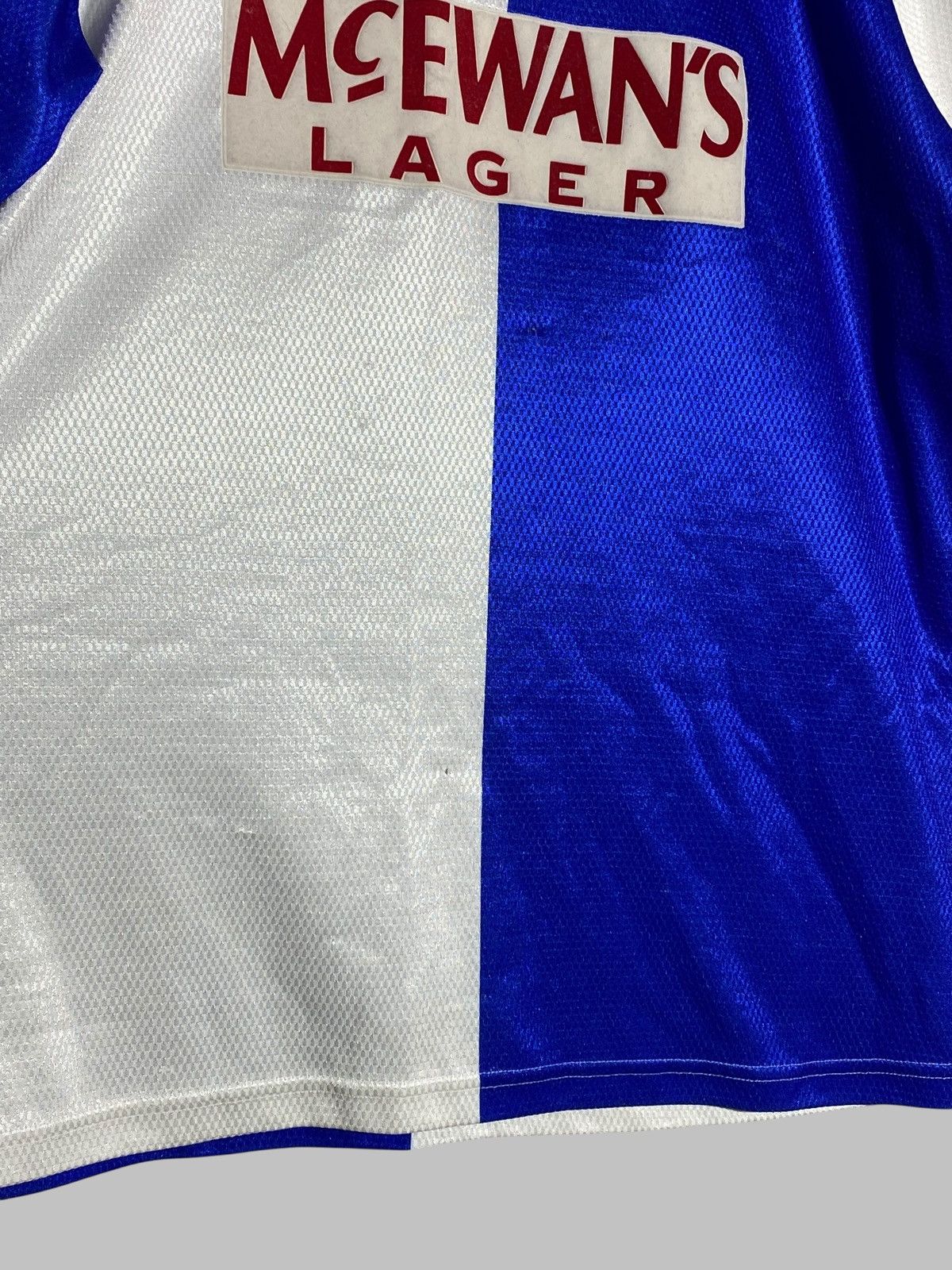 Asics Vintage Asics Blackburn Rovers 1994/95 Home Football Shirt Size US XL / EU 56 / 4 - 7 Thumbnail