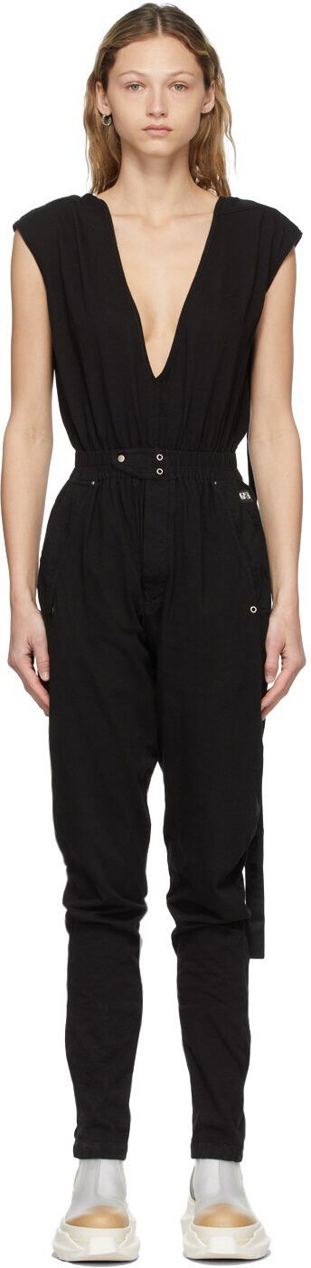 Rick Owens Drkshdw Rick Owens 21SS PHLEGETHON Drkshdw V Neck Bodybag Jumpsuit Size XS / US 0-2 / IT 36-38 - 8 Thumbnail