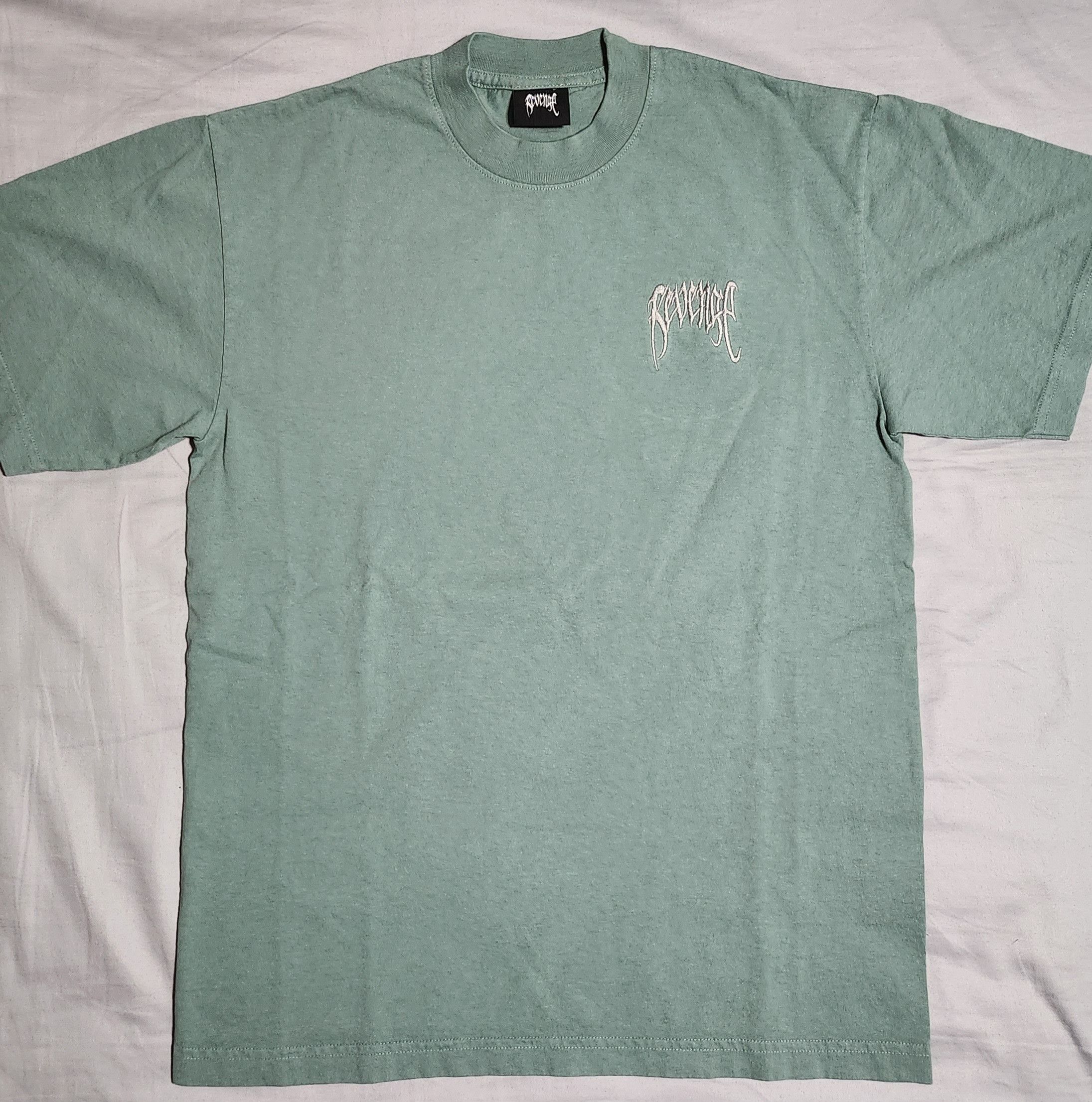 Revenge Revenge Teal Basic Tee Size US S / EU 44-46 / 1 - 1 Thumbnail