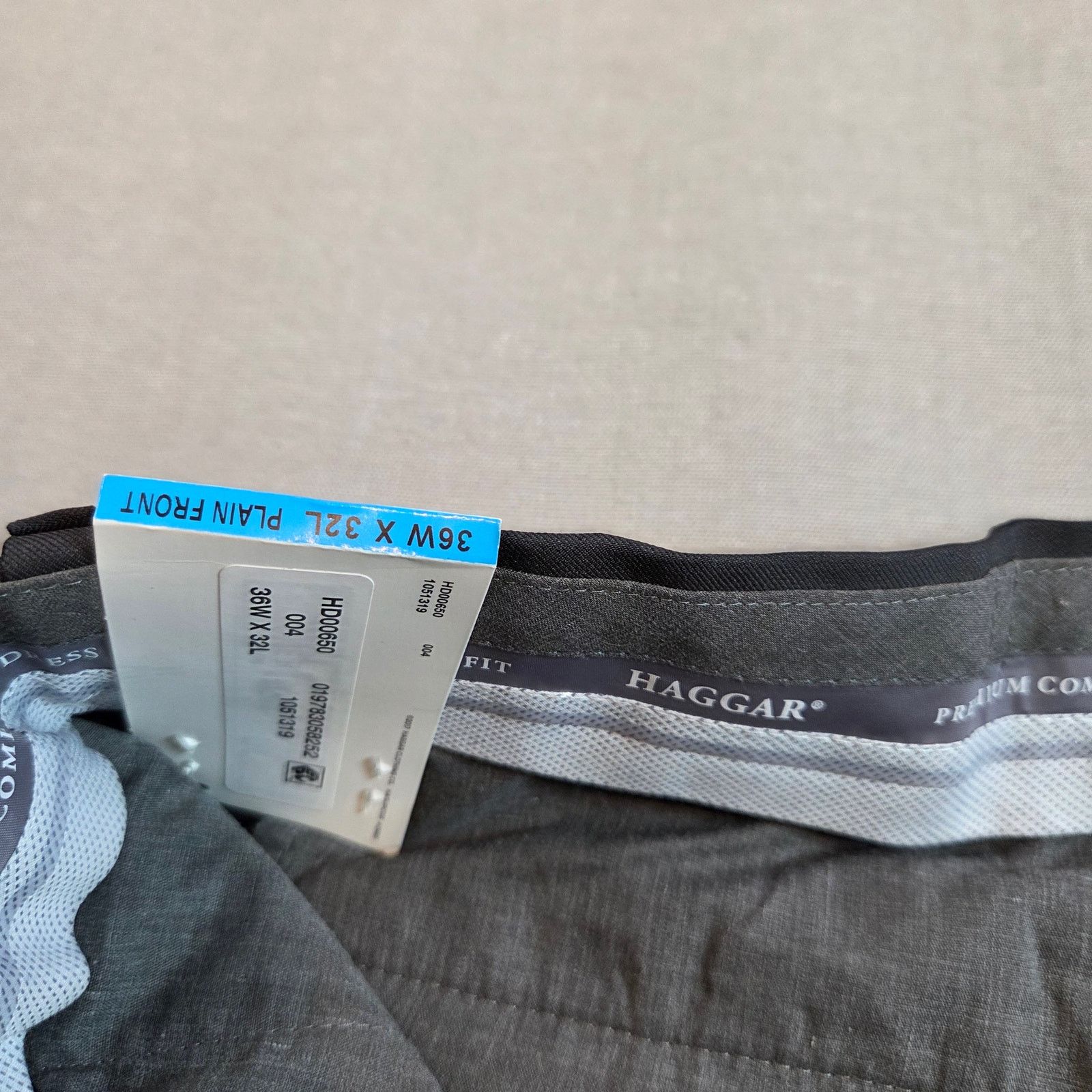 Haggar Haggar Premium Comfort Gray Pants 36x32 NWT Size US 36 / EU 52 - 13 Thumbnail