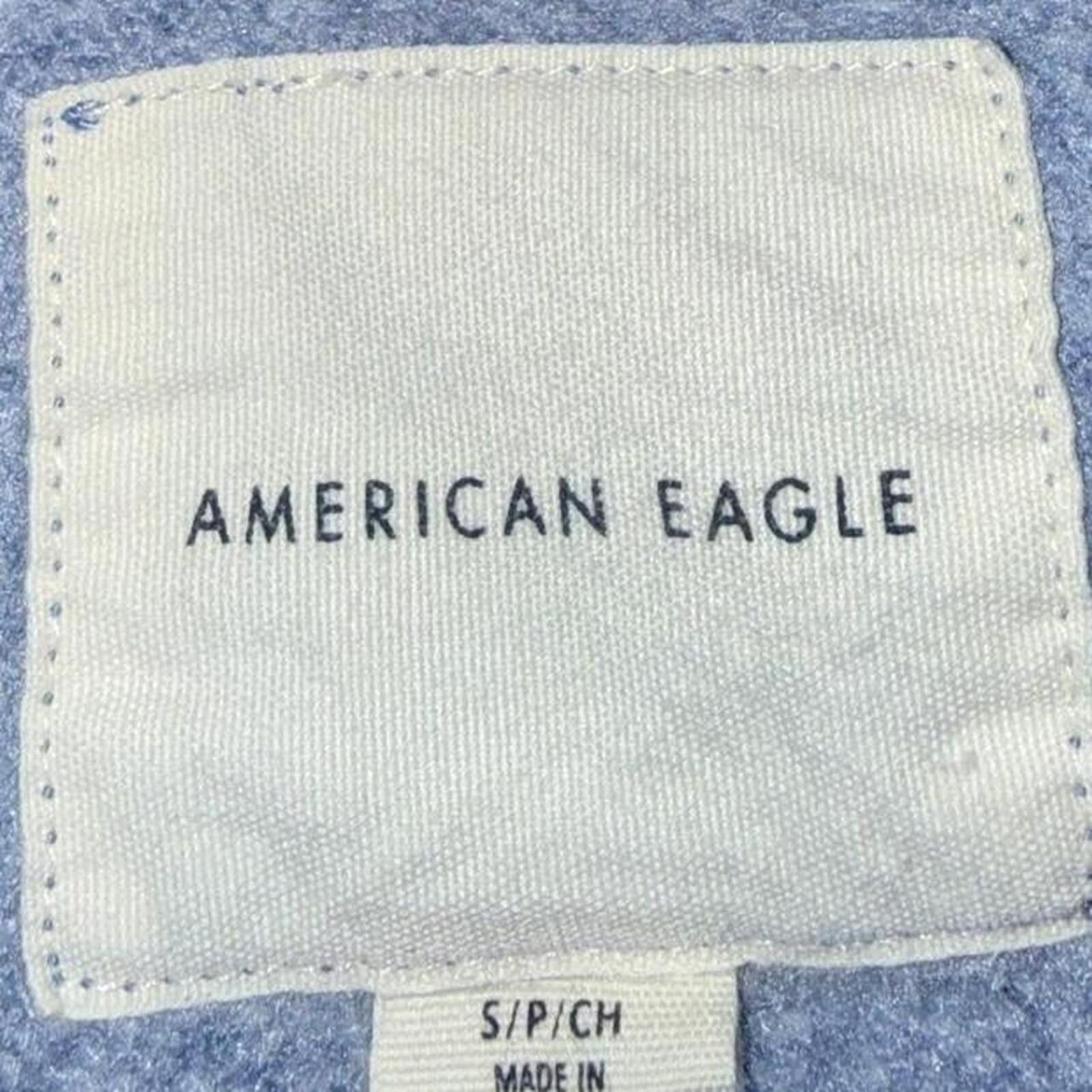 American Eagle Outfitters American Eagle Blue Zip Up Hoodie Size S / US 4 / IT 40 - 5 Thumbnail