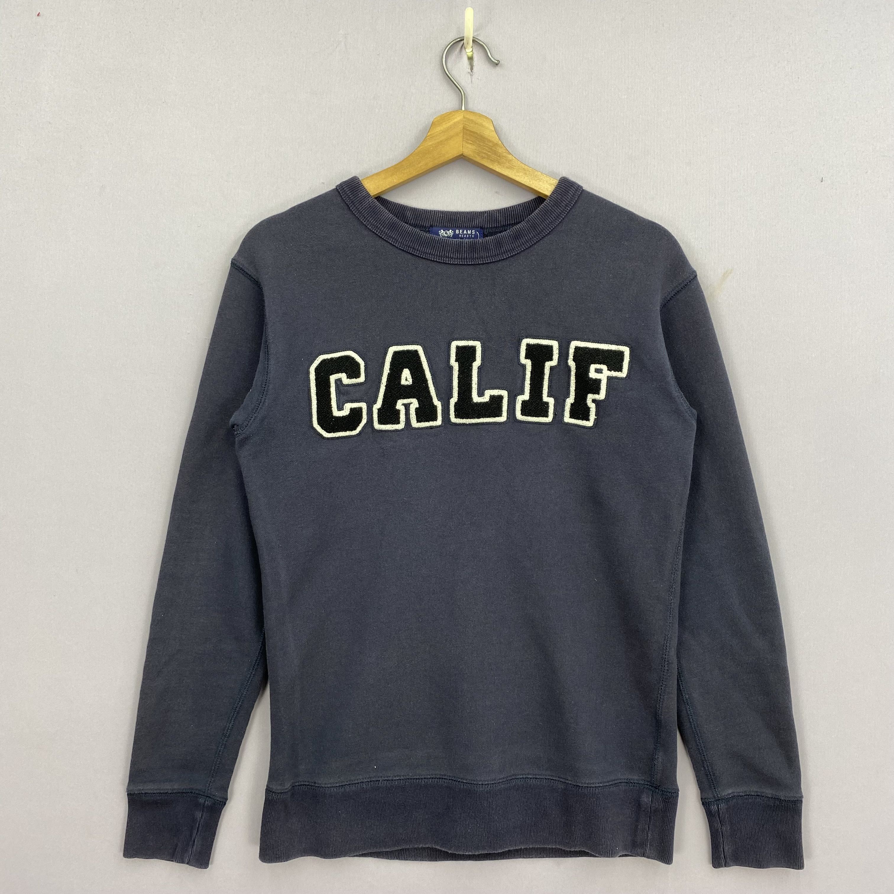 Beams Japan Vintage Beams Sweater Y2K California Spell Out Sweatshirt Size US XS / EU 42 / 0 - 1 Thumbnail