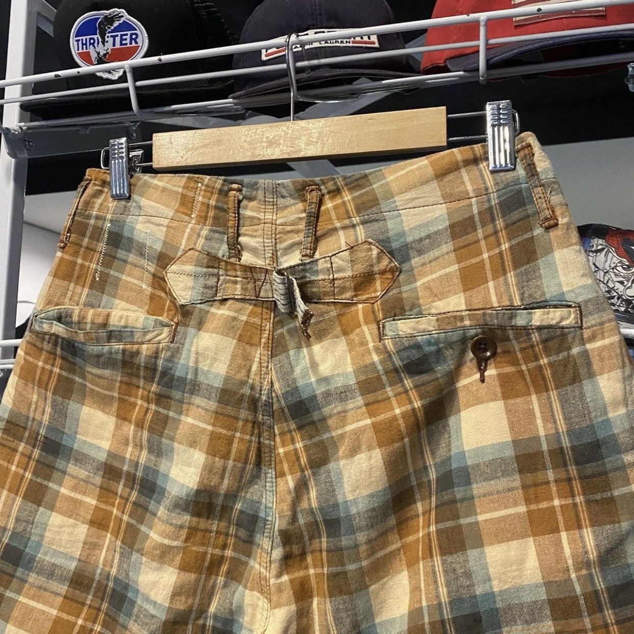 Kapital Kapital brown plaid shorts 28 Size US 28 / EU 44 - 8 Thumbnail