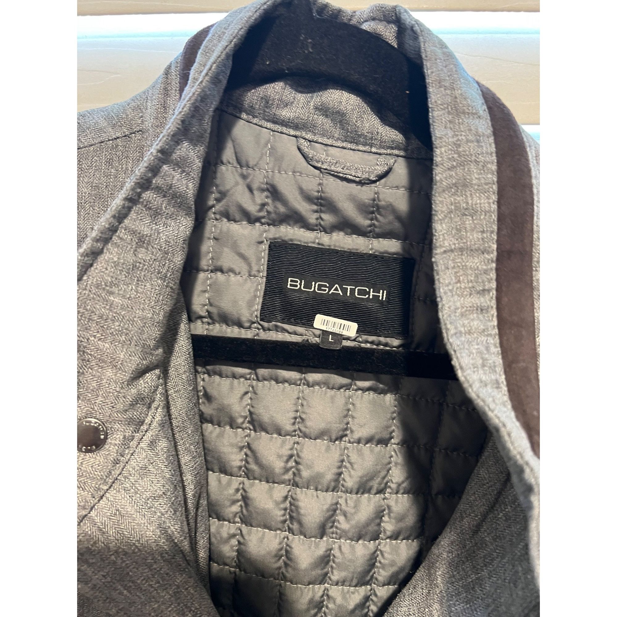 BUGATCHI Bugatchi Mens Jacket - Size L Size US L / EU 52-54 / 3 - 3 Thumbnail