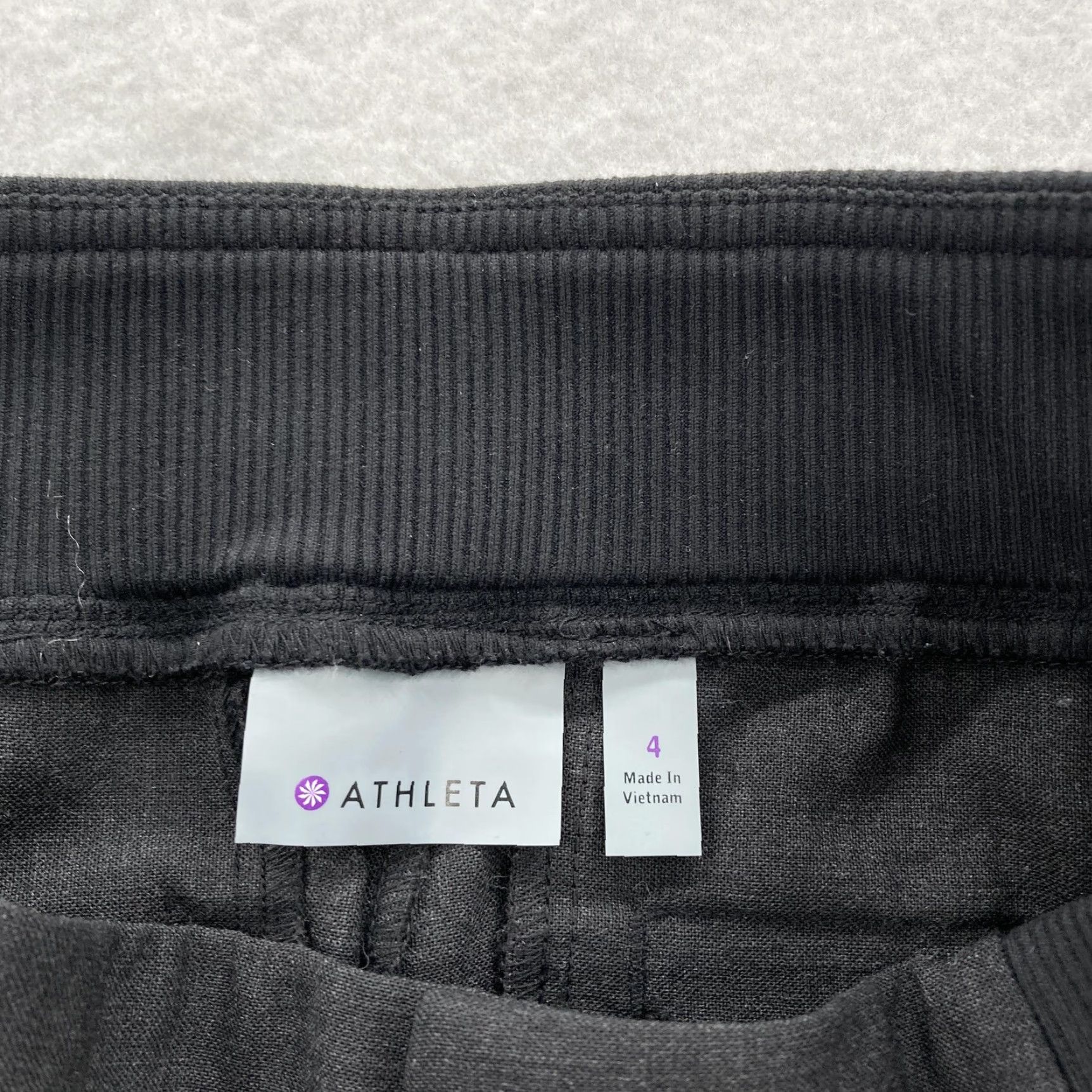 Athleta Athleta Wool Blend Work It City Pants Jogger Tapered Gray Size 4 Stretch Pockets Size 27" / US 4 / IT 40 - 4 Thumbnail