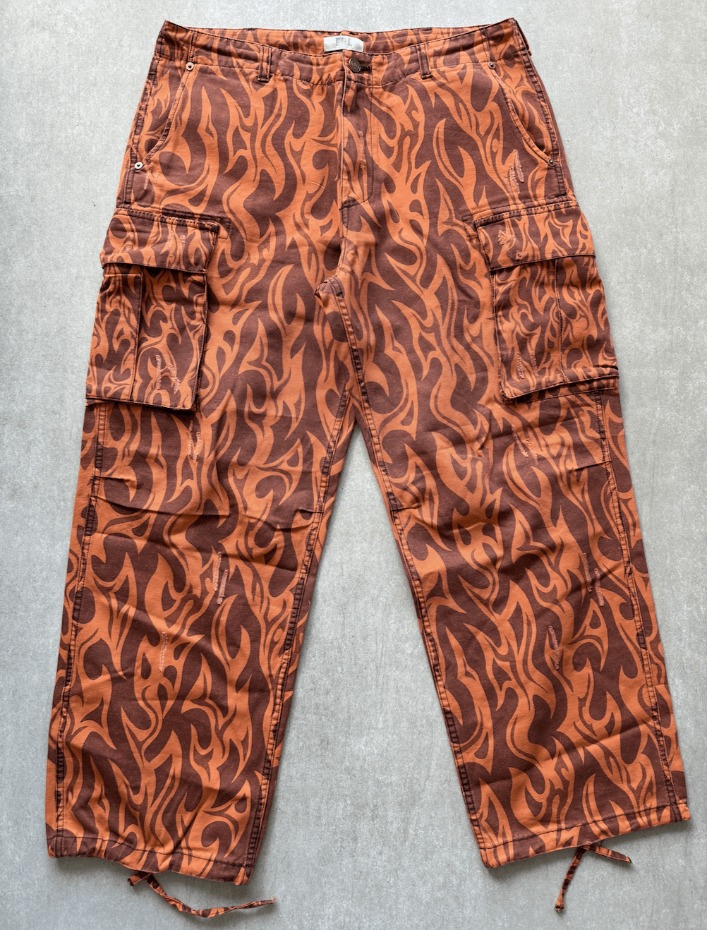 ERL ERL Orange Camo Cargo Size US 34 / EU 50 - 1 Thumbnail