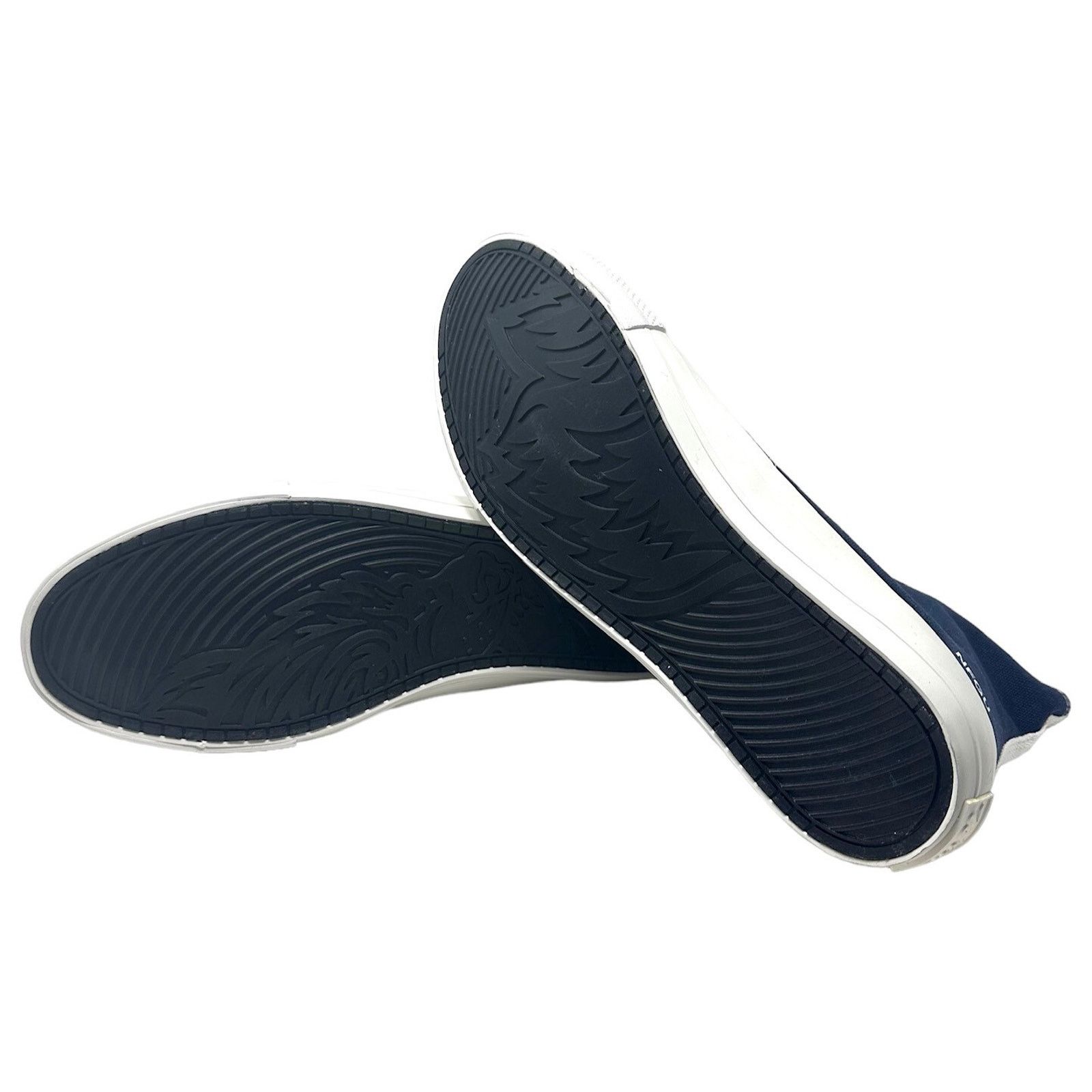 Darc Sport Darc Sport High Top Shoes W1-DIOS Wolves Forever in Navy/Tan Size US 9.5 / EU 42-43 - 6 Thumbnail