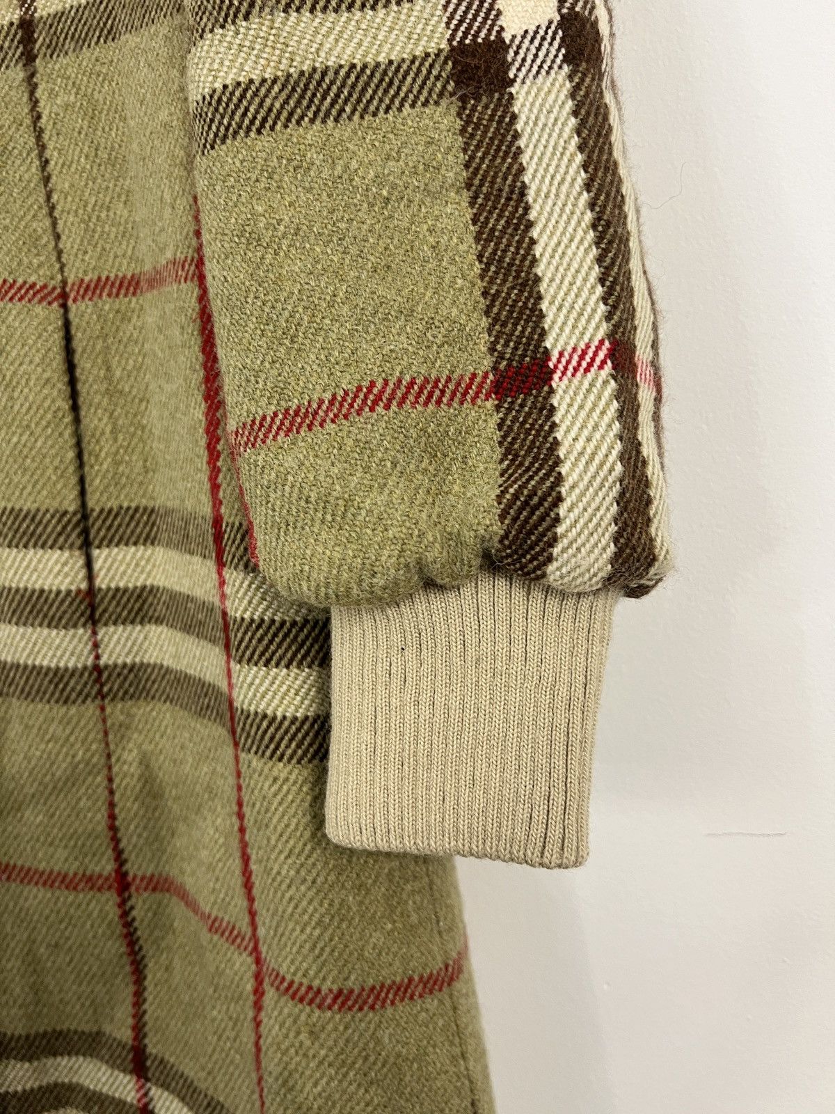 Burberry × Vintage Vtg Burberry Wool coat Size S / US 4 / IT 40 - 5 Thumbnail