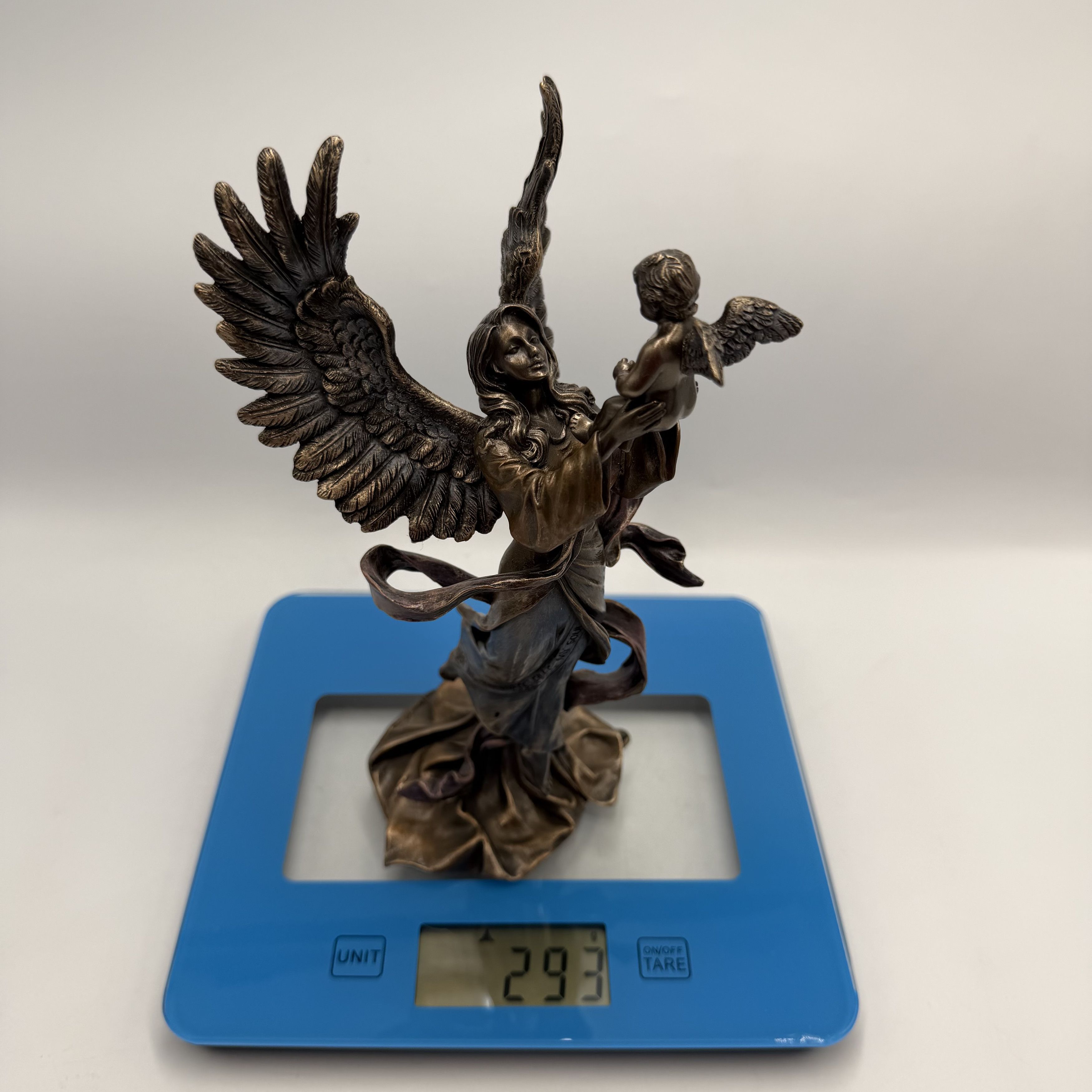Other Maat Goddess Figurine Bronze Finish Egyptian Statue 21 cm Size ONE SIZE - 4 Thumbnail