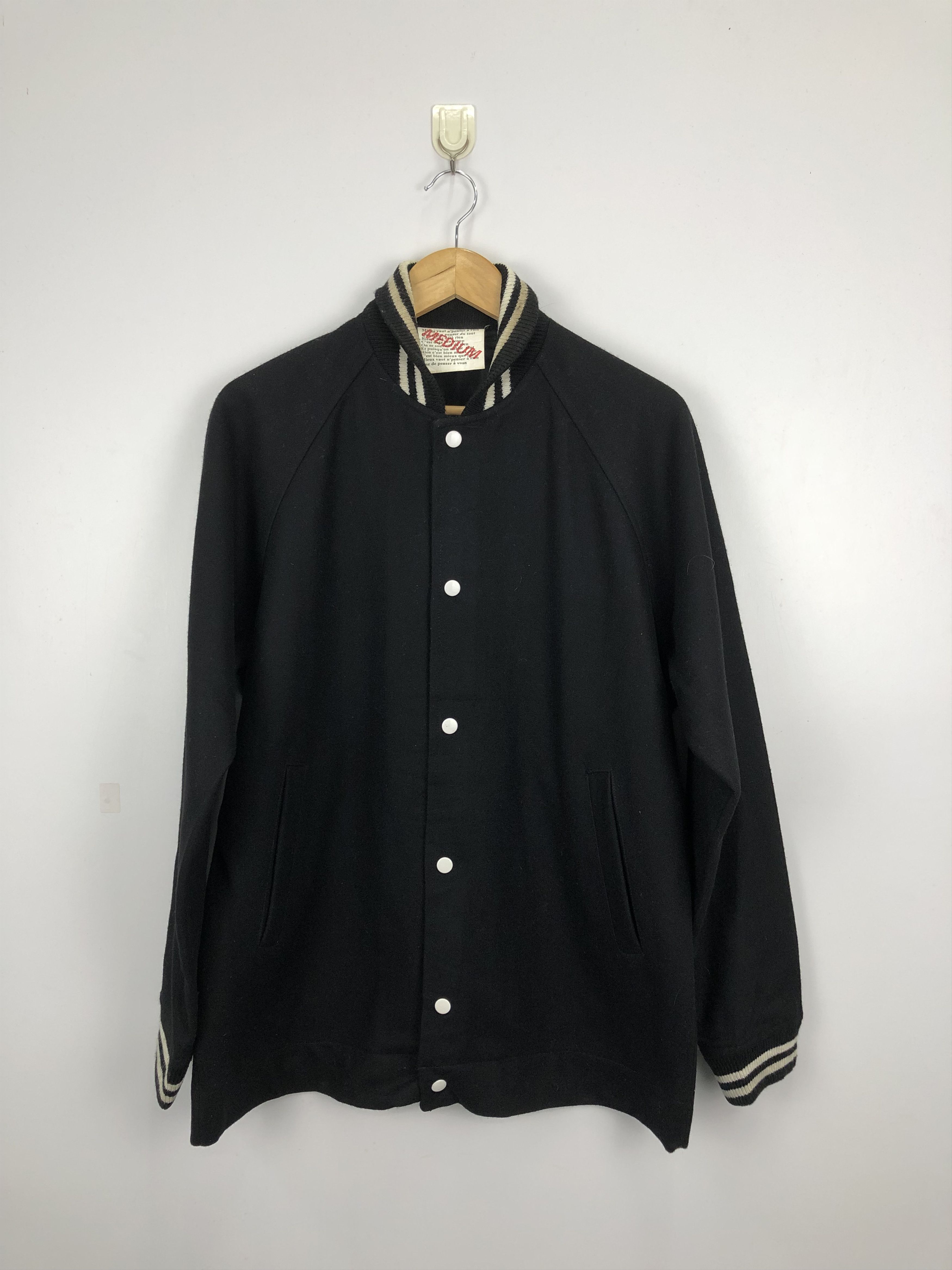 Vintage Vintage Japanese Brand Wool Varsity Jacket V0313 Size US M / EU 48-50 / 2 - 1 Thumbnail