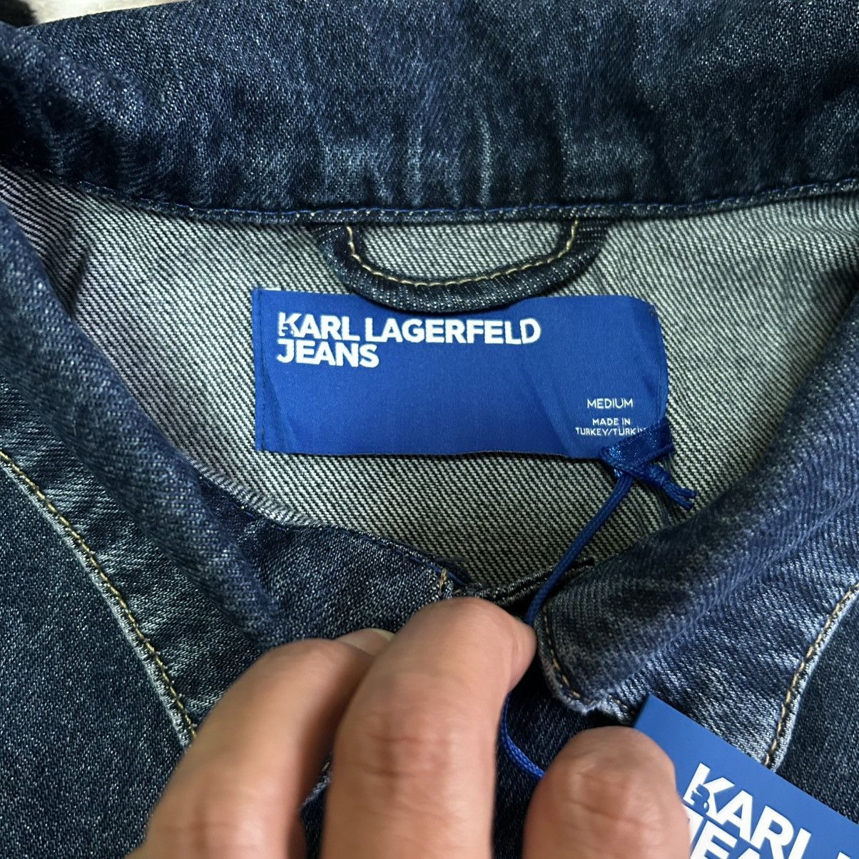 Karl Lagerfeld Authentic Karl Lagerfeld Jeans Denim Jacket Size US M / EU 48-50 / 2 - 3 Thumbnail