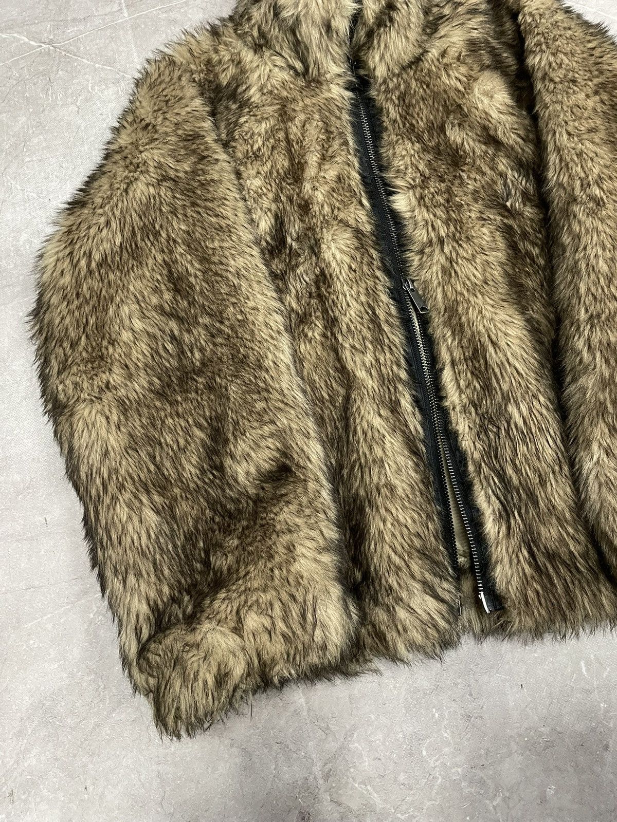If Six Was Nine Faux Fur Jacket Vintage 90s Style if six was nine style Size M / US 6-8 / IT 42-44 - 3 Thumbnail