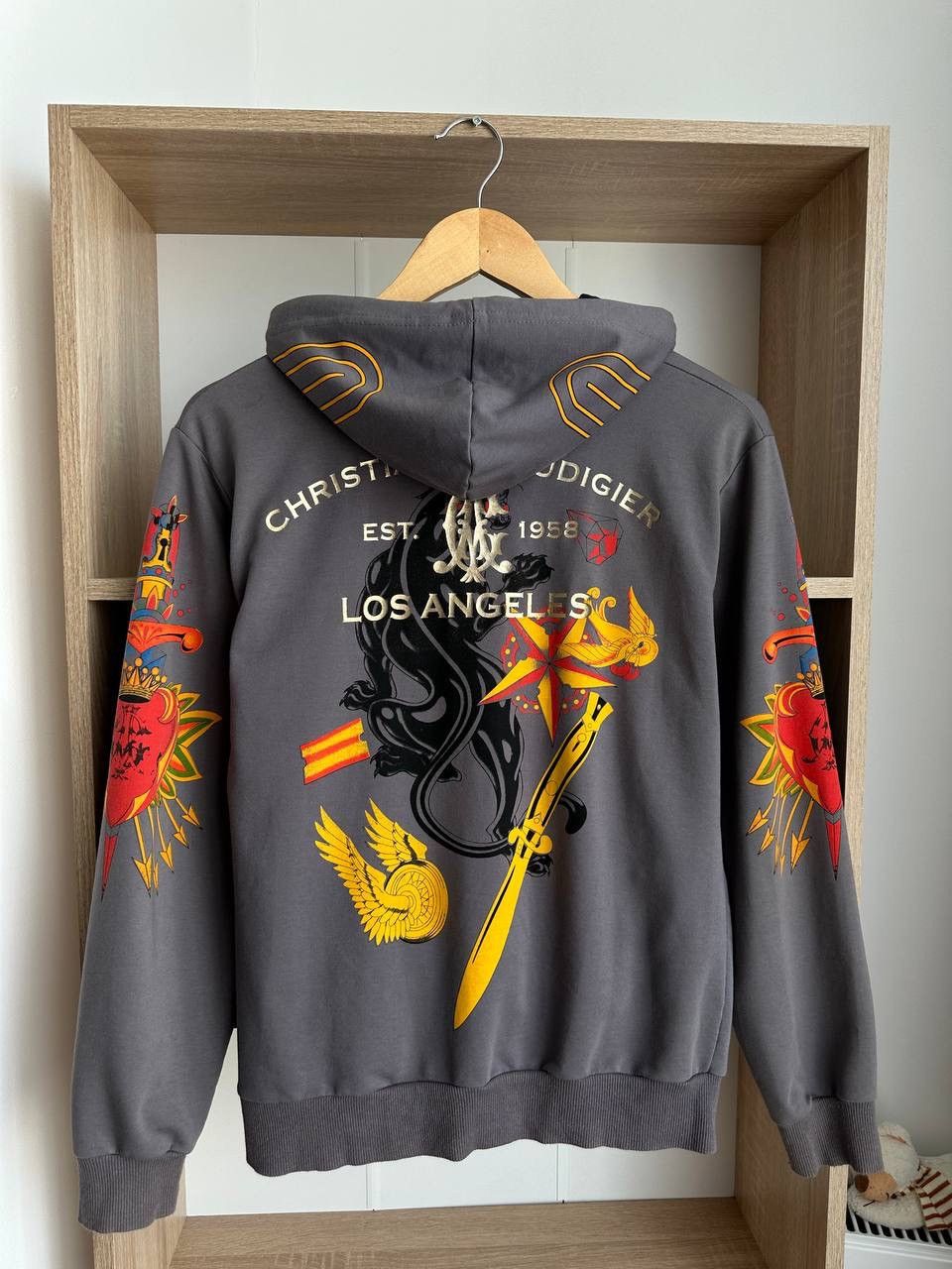 Christian Audigier × Ed Hardy × Vintage Vintage Ed Hardy Christian Audigier Hoodie Size US S / EU 44-46 / 1 - 15 Thumbnail