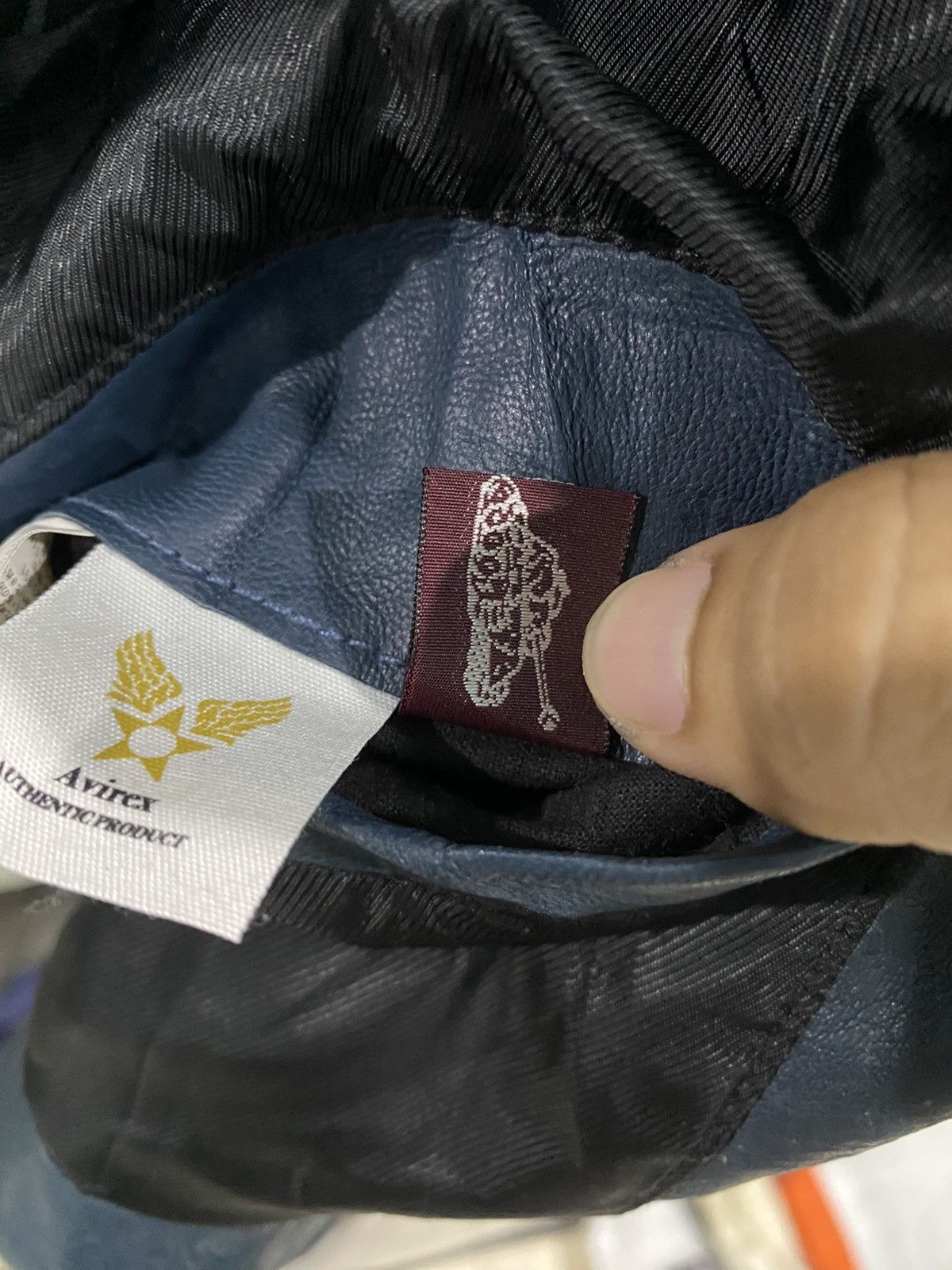 Avirex Avirex Usa Leather Flight Jacket Size US M / EU 48-50 / 2 - 12 Thumbnail