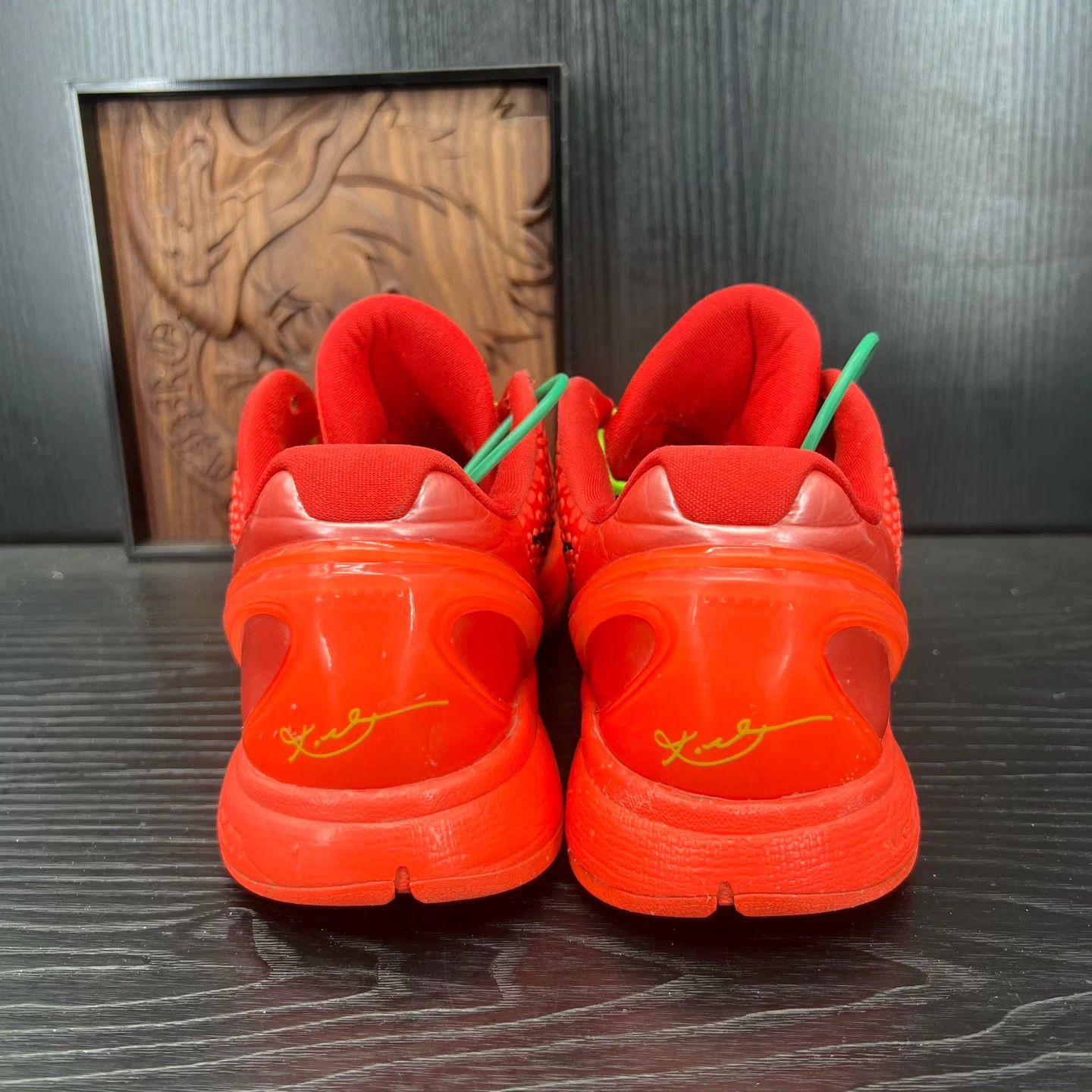 Nike Kobe 6 Reverse Green Hornet 43 Near Mint Original Box Size US 10 / EU 43 - 7 Thumbnail