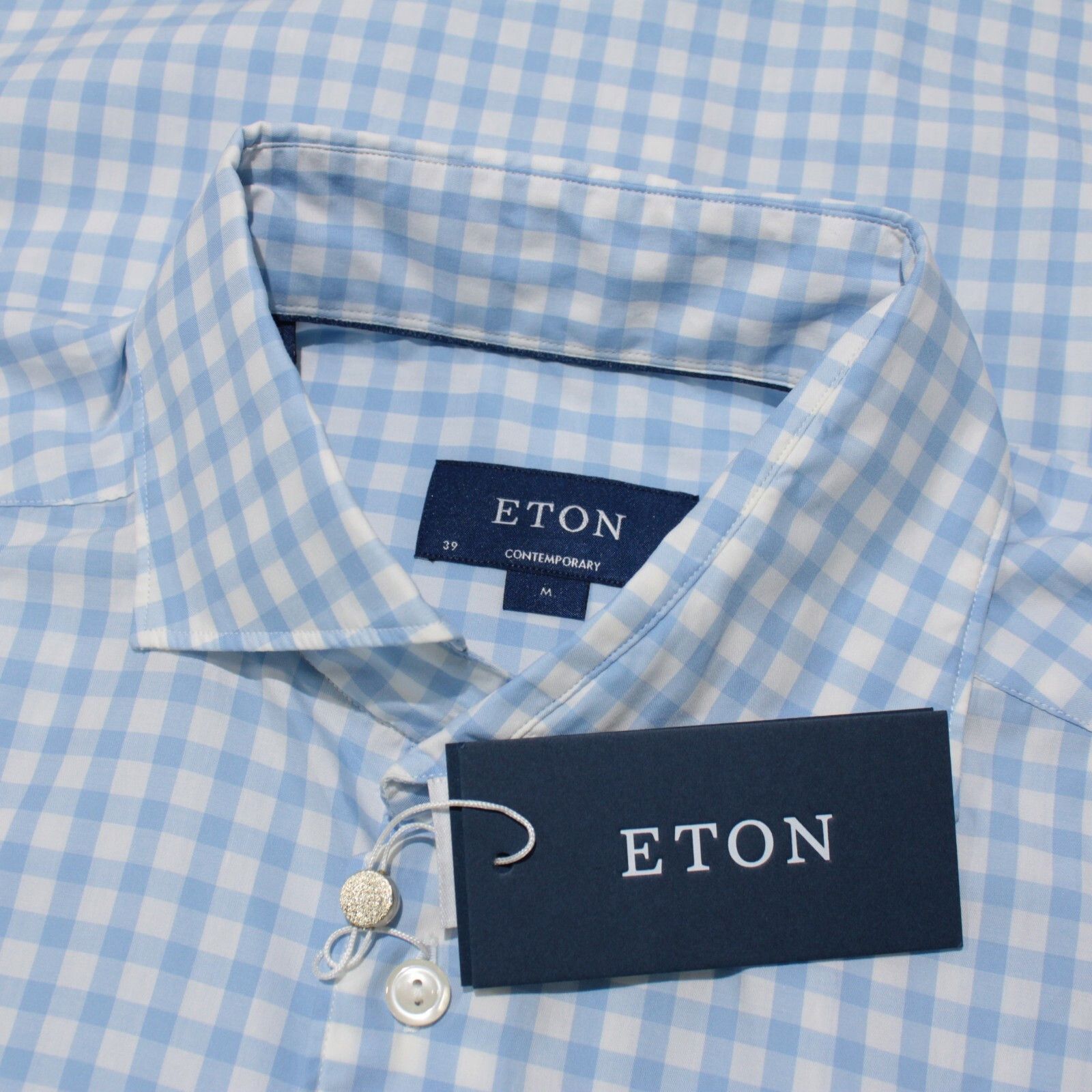 Eton Eton New with tags Shirt Size M US In Blue Size US M / EU 48-50 / 2 - 1 Thumbnail