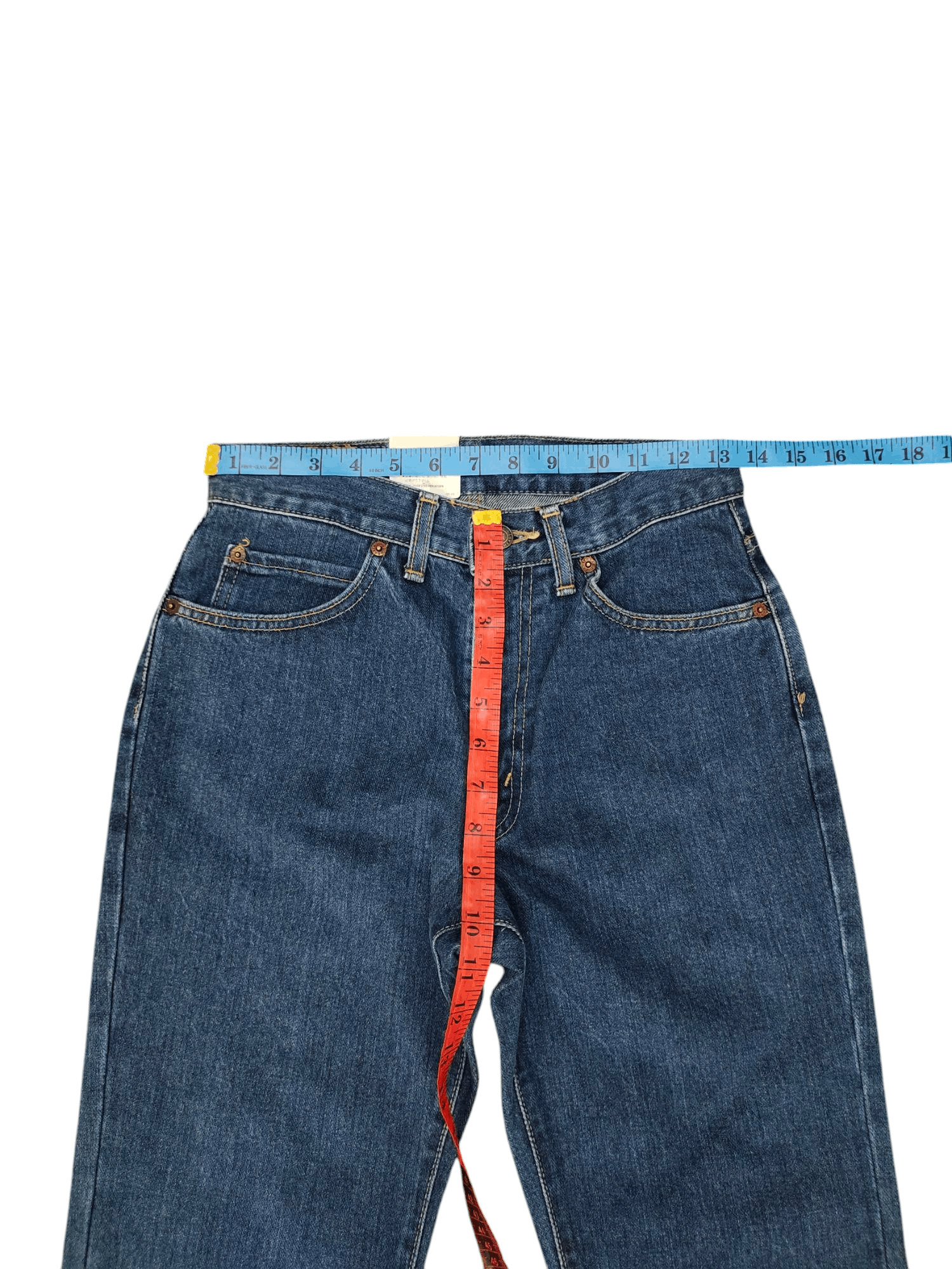 Hysteric Glamour Flare Jeans GL Heart High Rise Denim Bootcut Bell Bottom Size US 27 - 18 Thumbnail