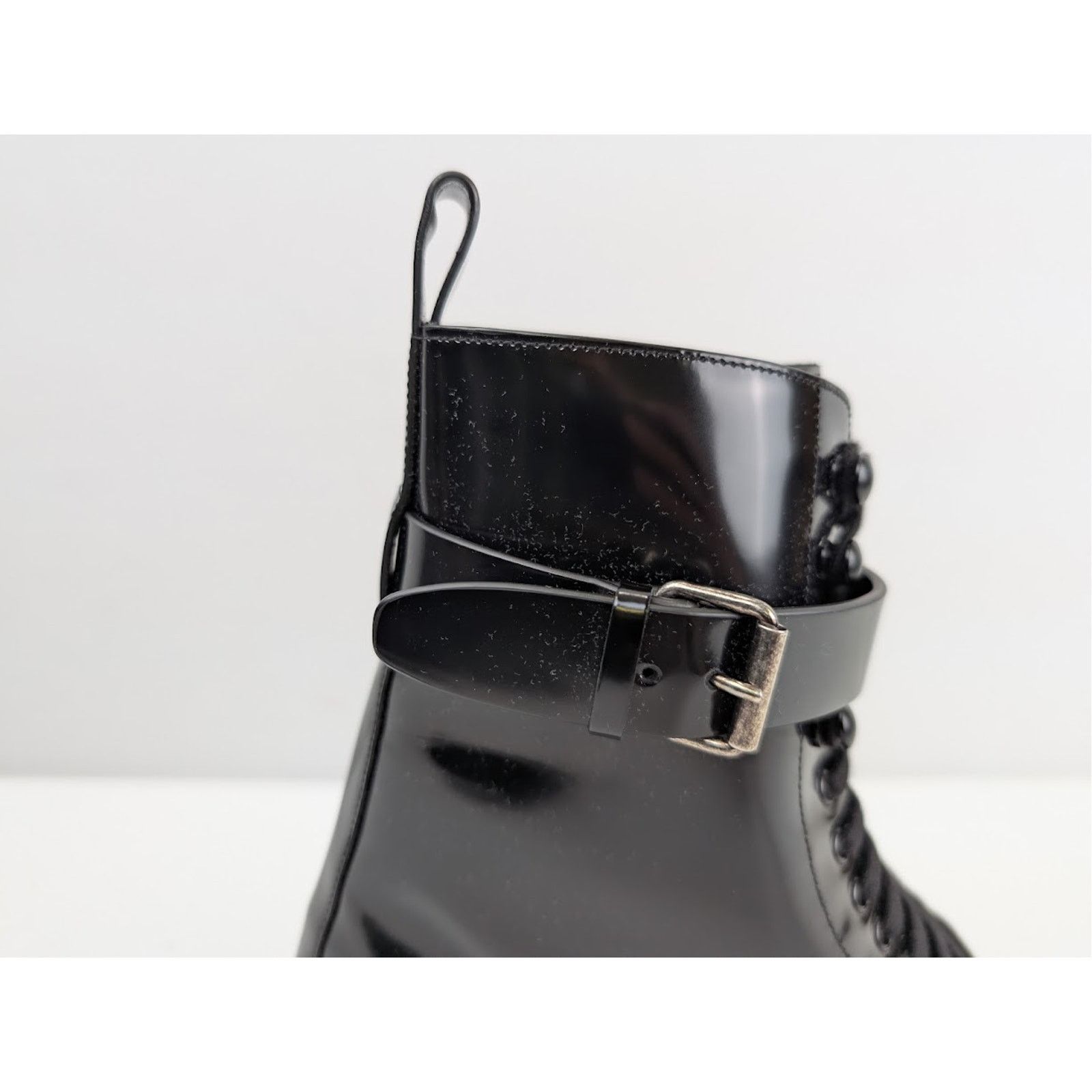 Saint Laurent Paris o1rshd1 Army 20 Lace Up Boots in Nero Size US 11 / EU 44 - 4 Thumbnail