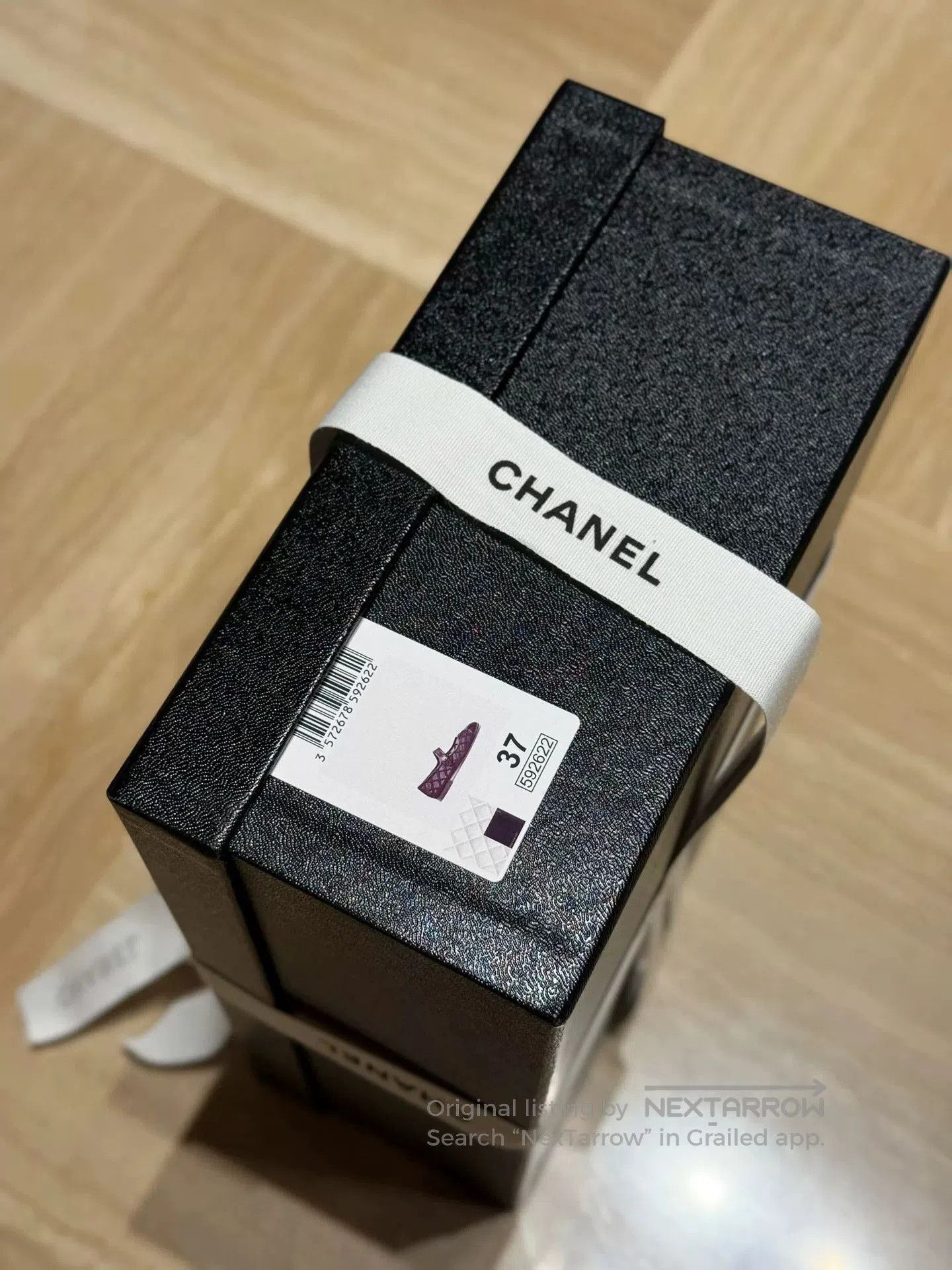 Chanel CHANEL Coco Beach White Mary Jane Shoes. Size US 6 / IT 36 - 9 Thumbnail