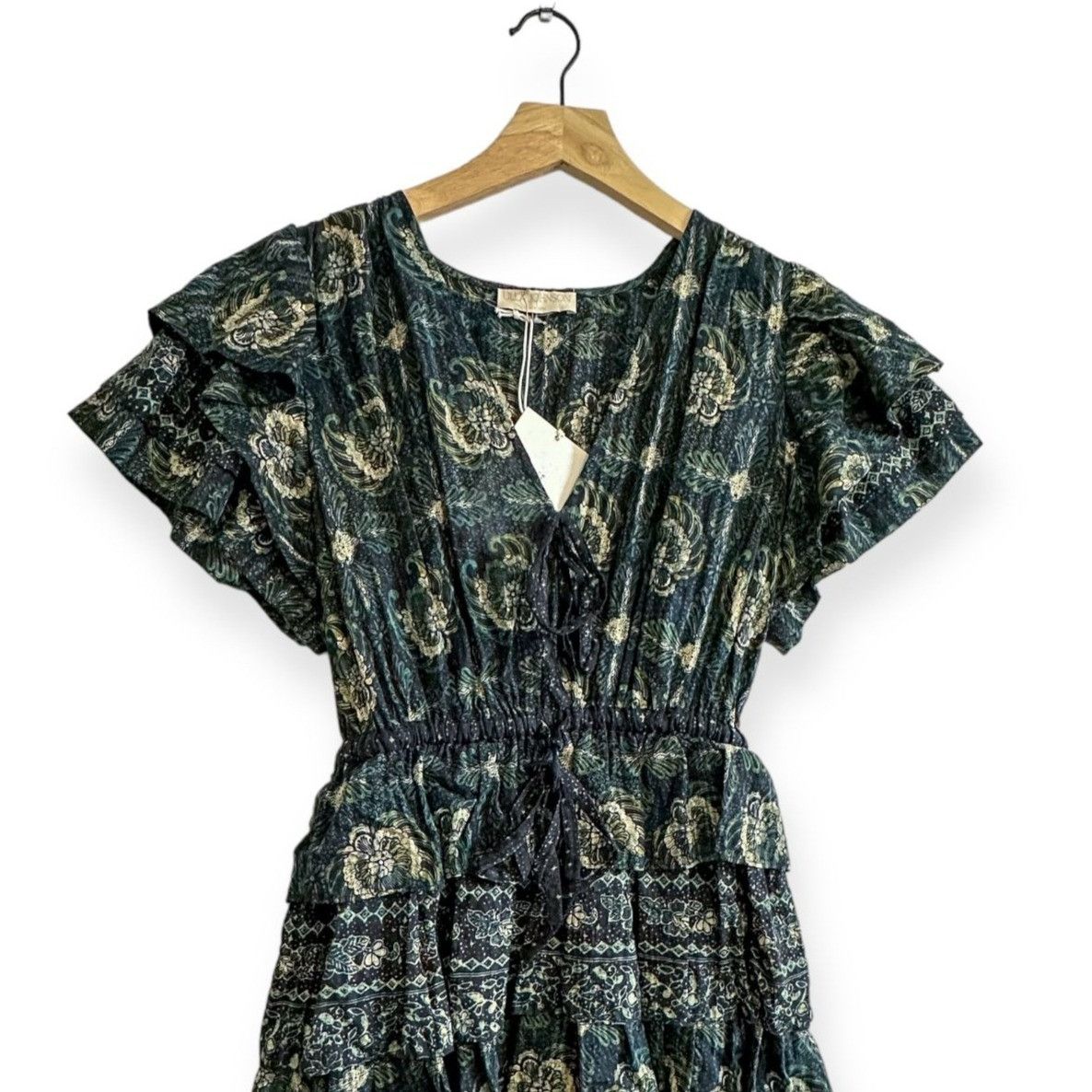 Ulla Johnson Ulla Johnson Kaitlyn Dress in Pacific, Size 0, Blue/green, N Size XS / US 0-2 / IT 36-38 - 3 Thumbnail
