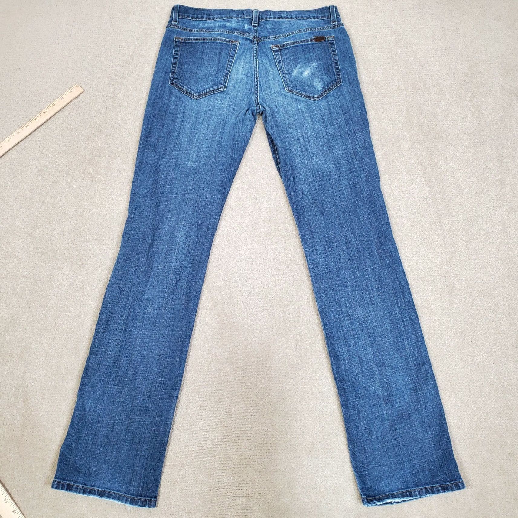 Vintage Joes Jeans Mens 32x35 Denim Jeans Blue Medium Wash Straight Regular 32 Inseam 35 Modern Logo Pockets Casual Size US 32 / EU 48 - 7 Thumbnail